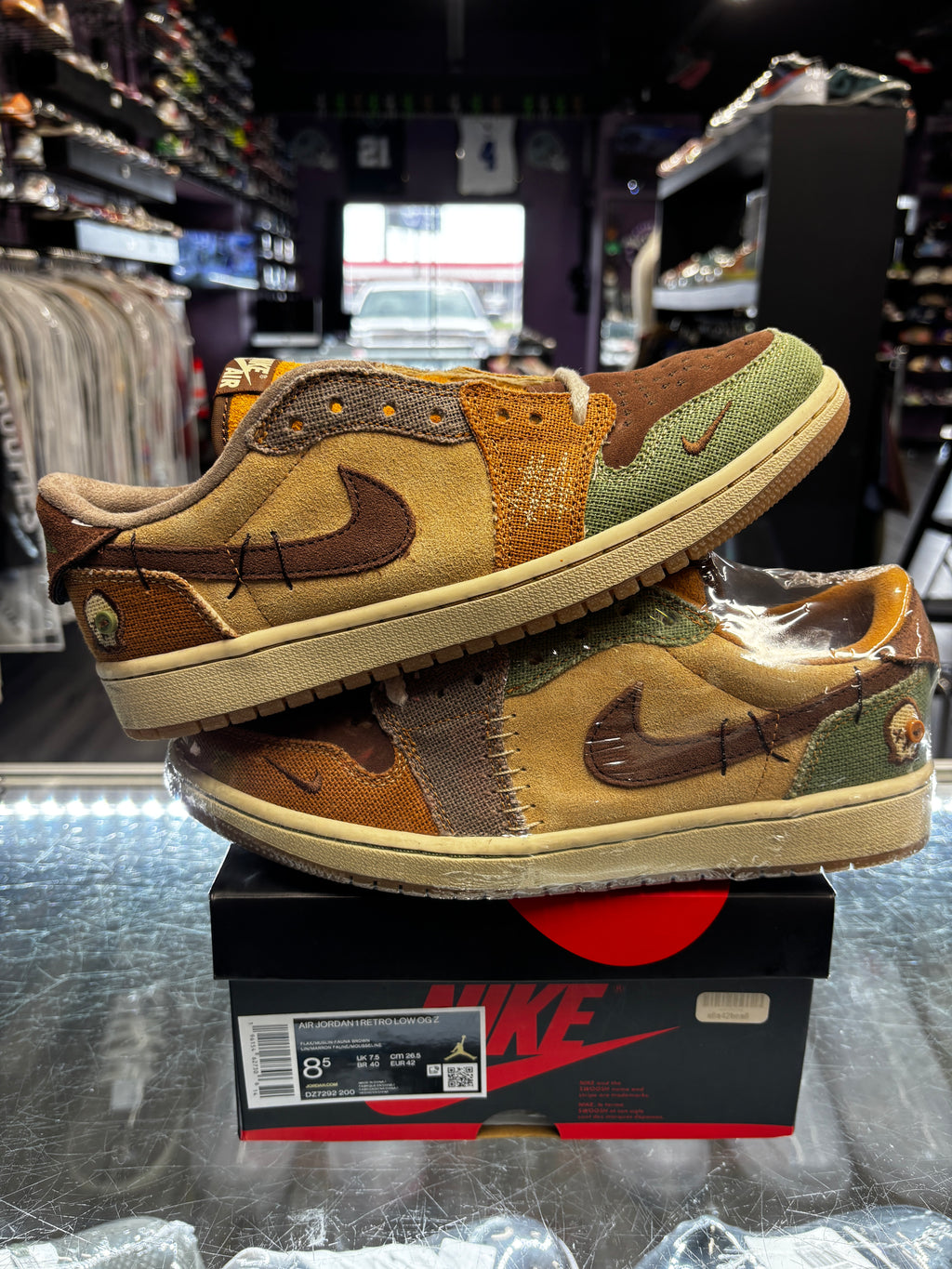 2022 Air Jordan Retro 1 Low OG "Zion Williamson Voodoo"