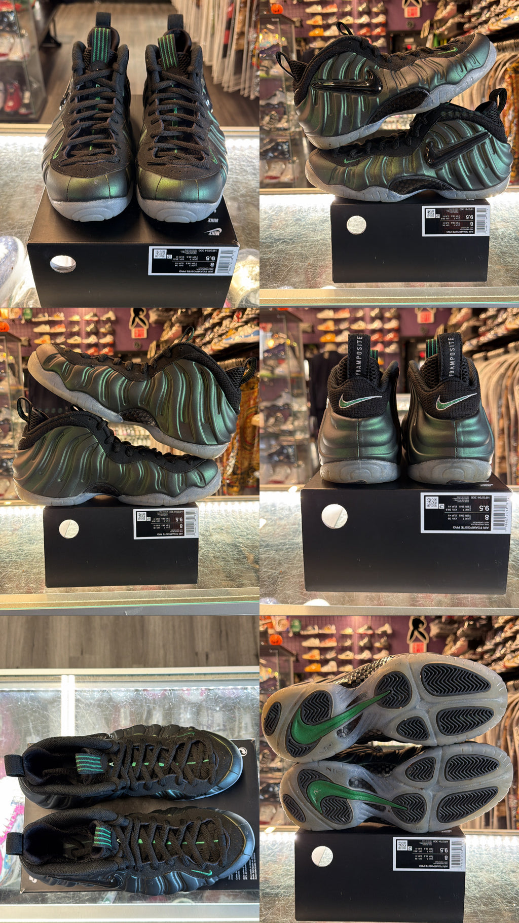 2025 Nike Air Foamposite Pro "Pine Green"