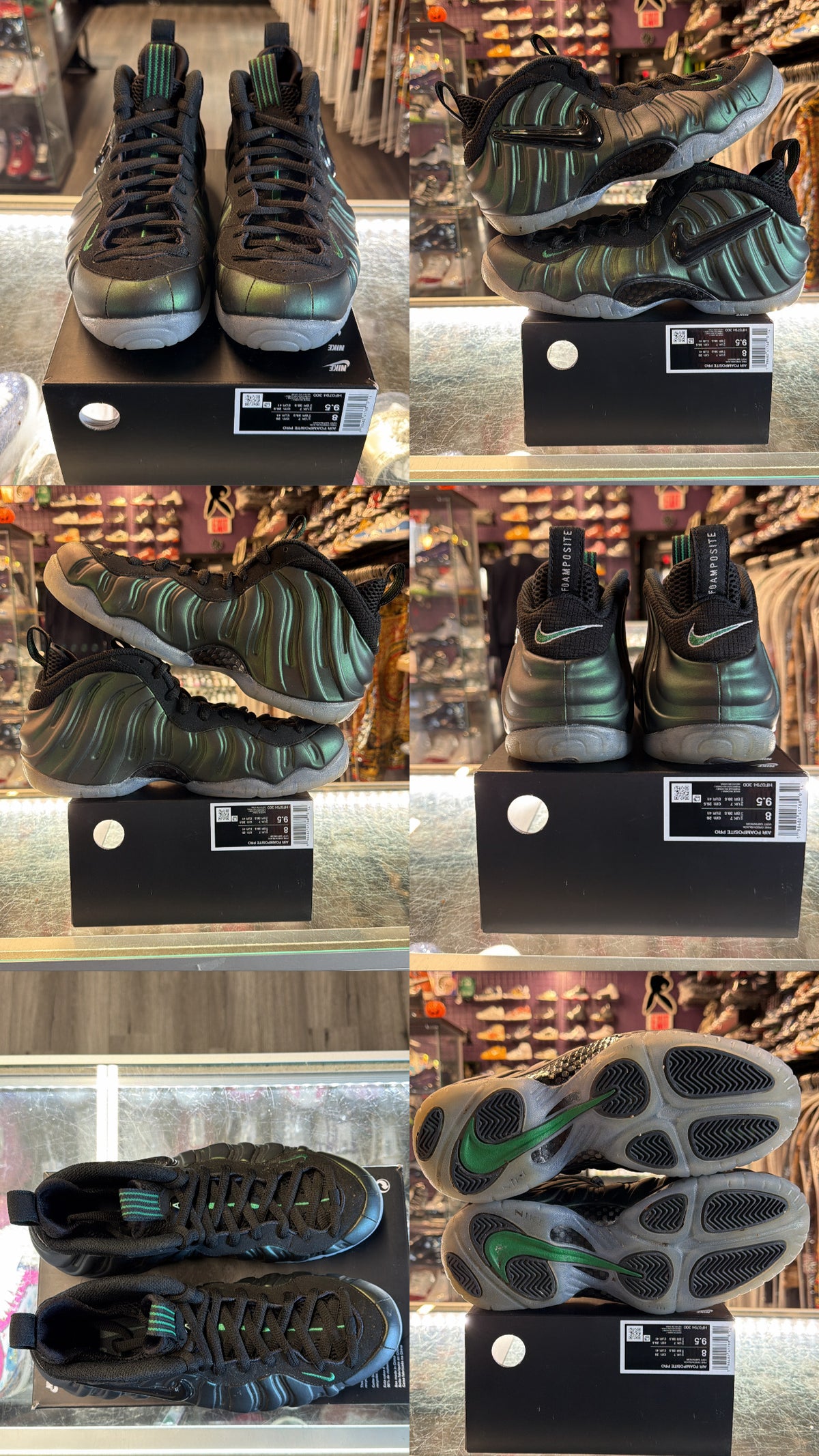 2025 Nike Air Foamposite Pro "Pine Green"