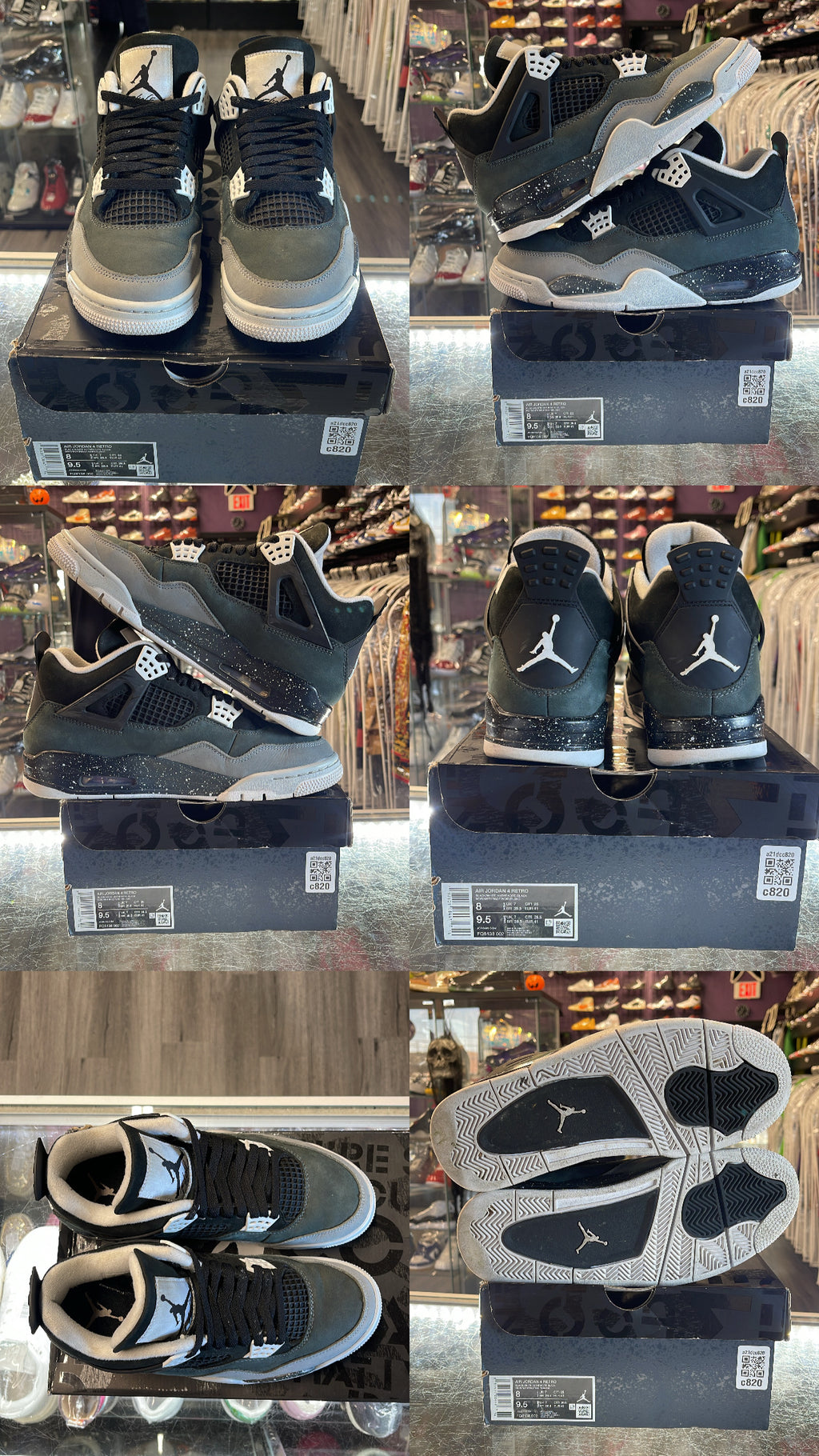 2024 Air Jordan Retro 4 "Fear"