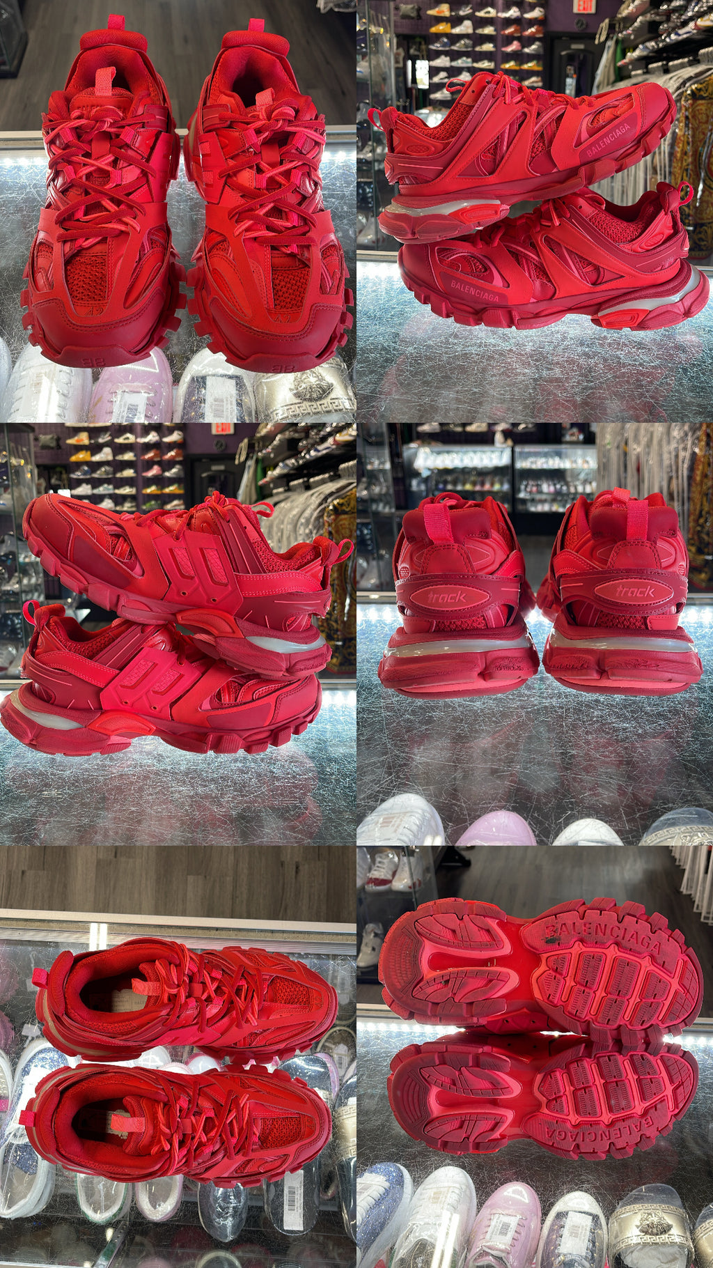 Balenciaga Track Led "Red"