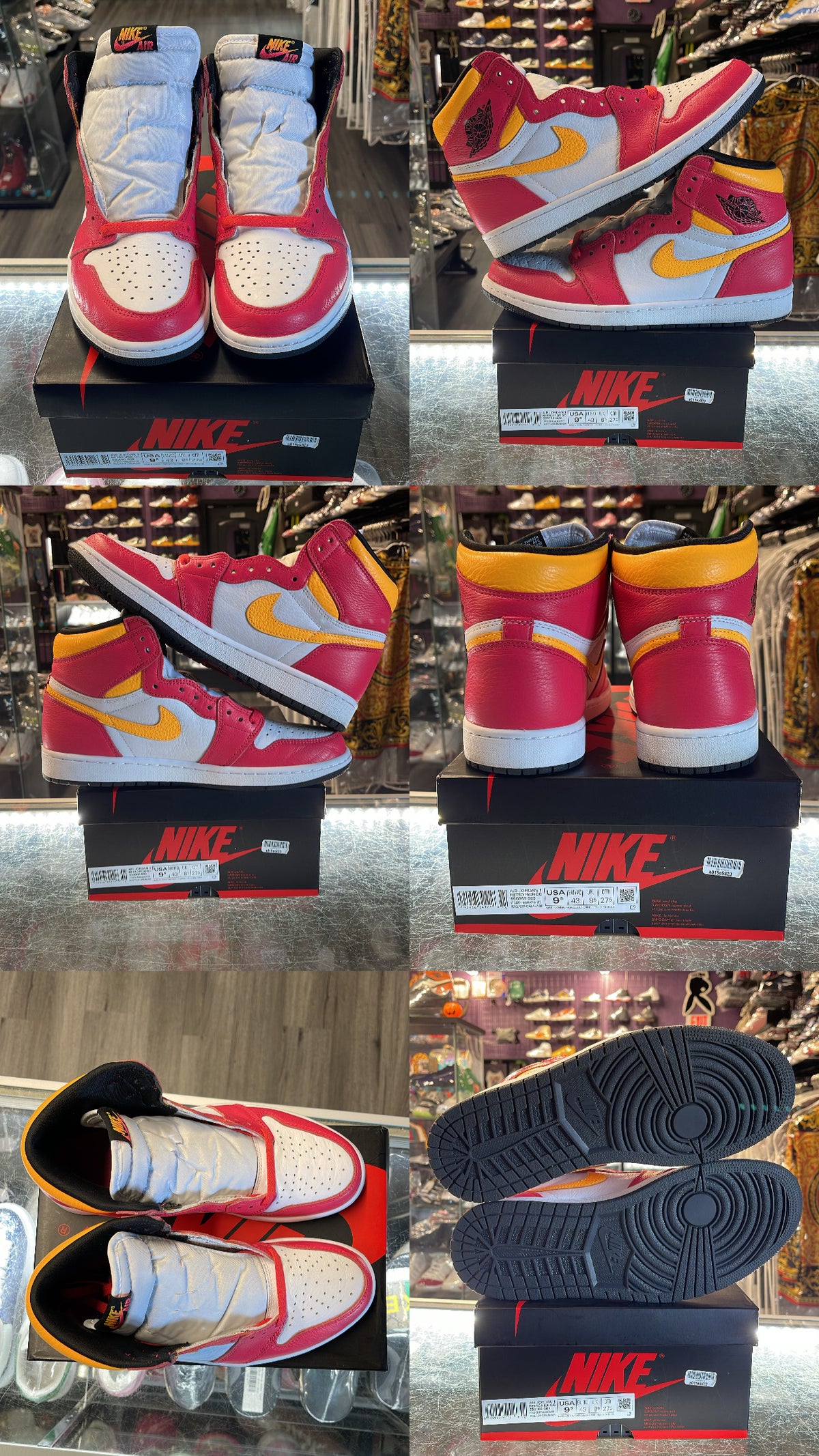 2021 Air Jordan Retro 1 High "Fusion Red"