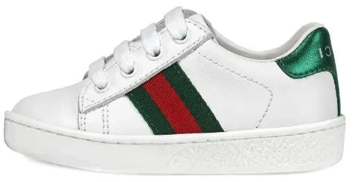 Gucci Ace Leather Sneakers "White" (K)