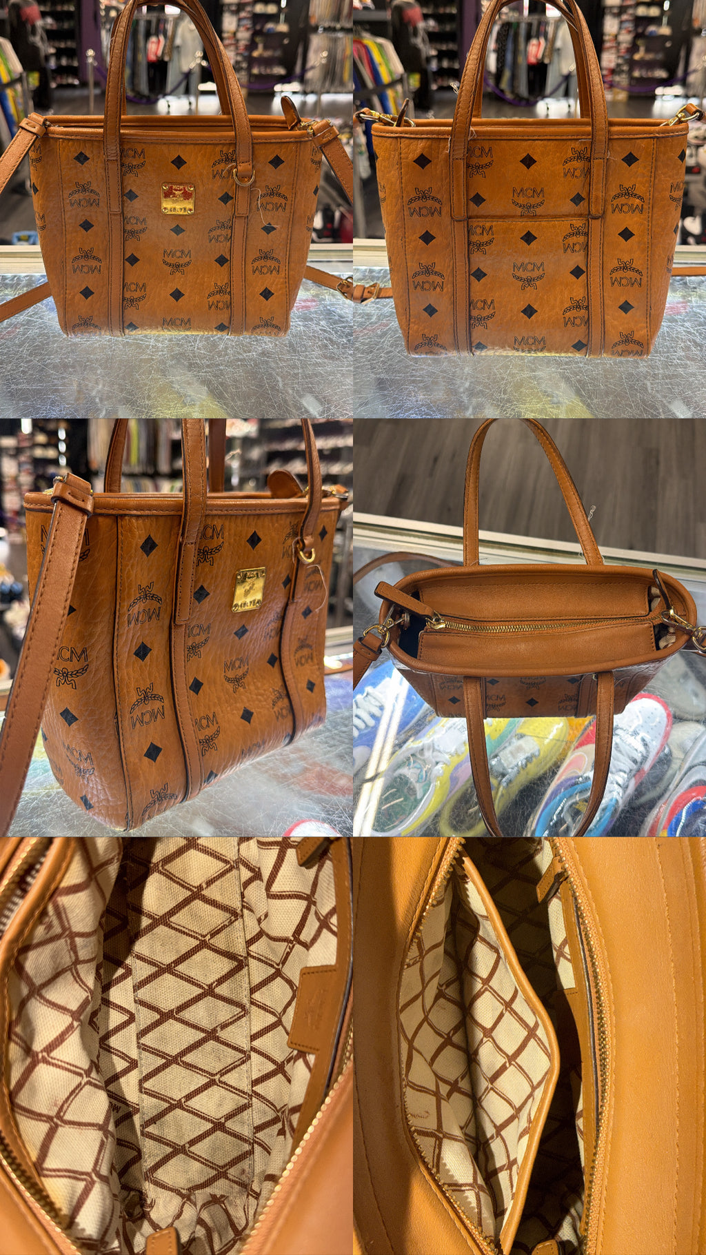 MCM Purse "Cognac"