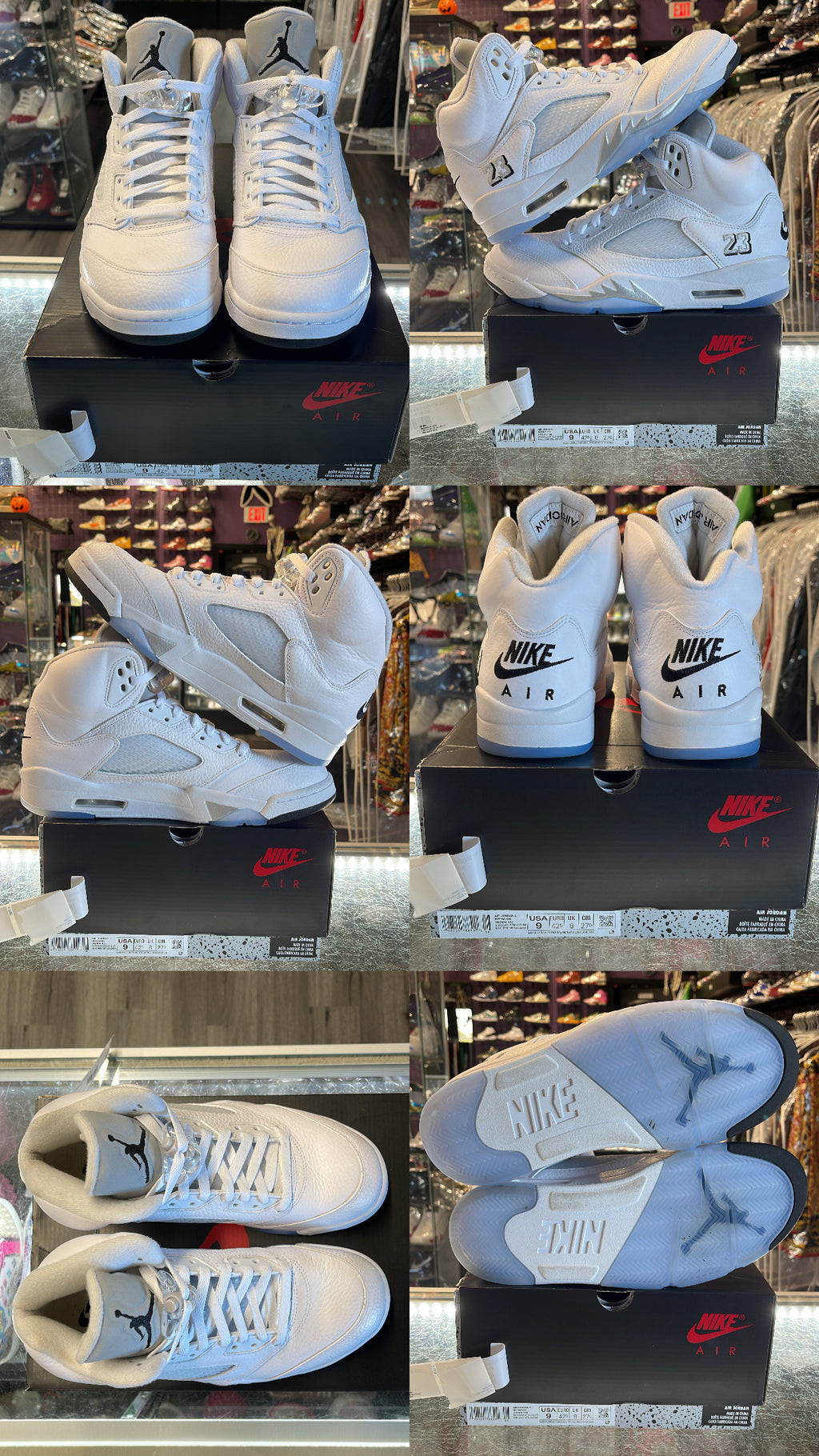 2026 Air Jordan Retro 5 "White Metallic"