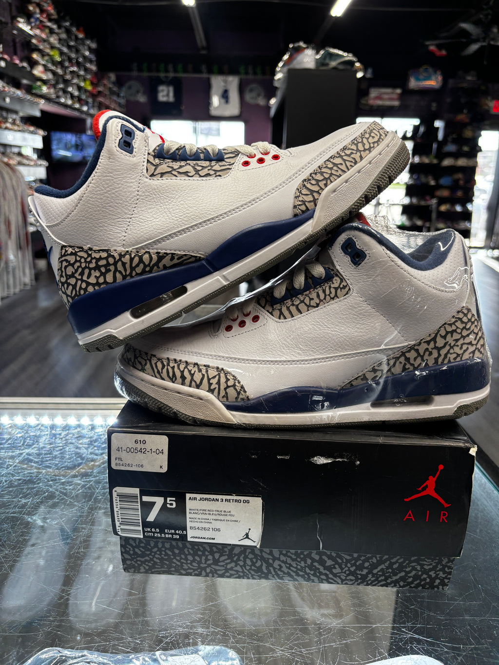 2016 Air Jordan Retro 3 "True Blue"