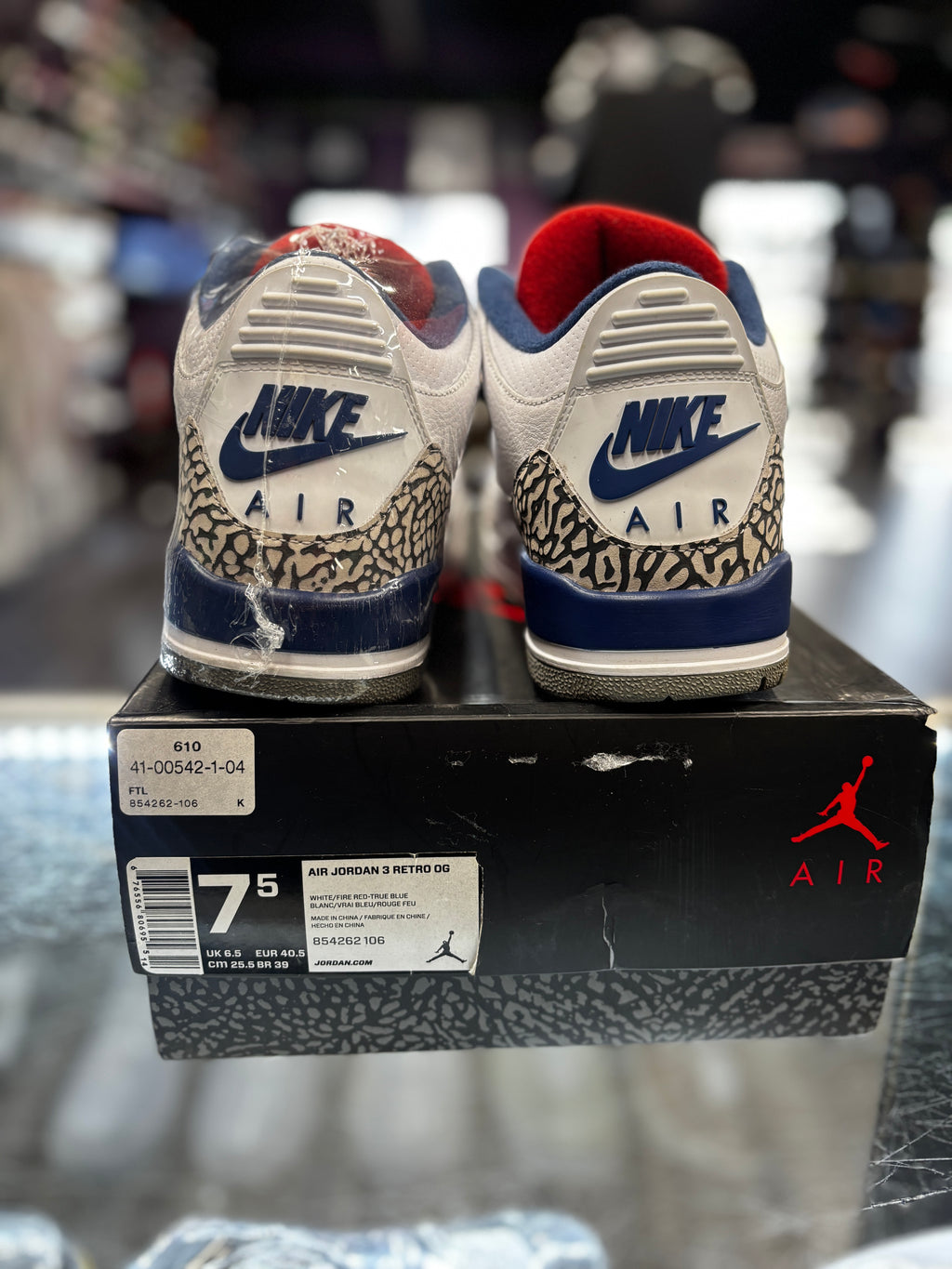2016 Air Jordan Retro 3 "True Blue"