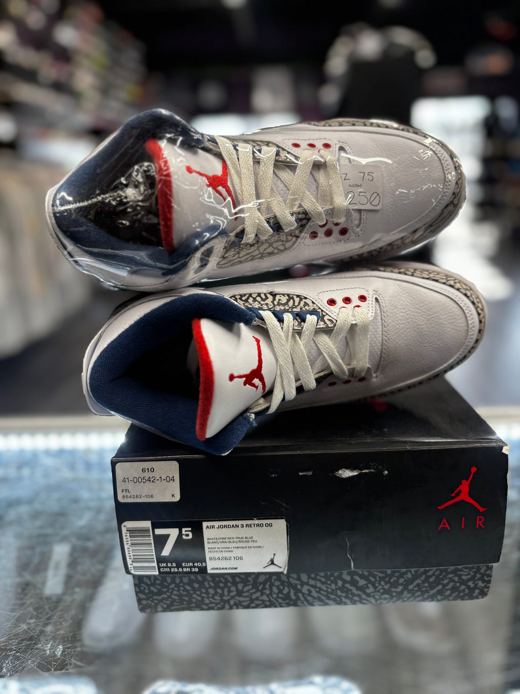 2016 Air Jordan Retro 3 "True Blue"