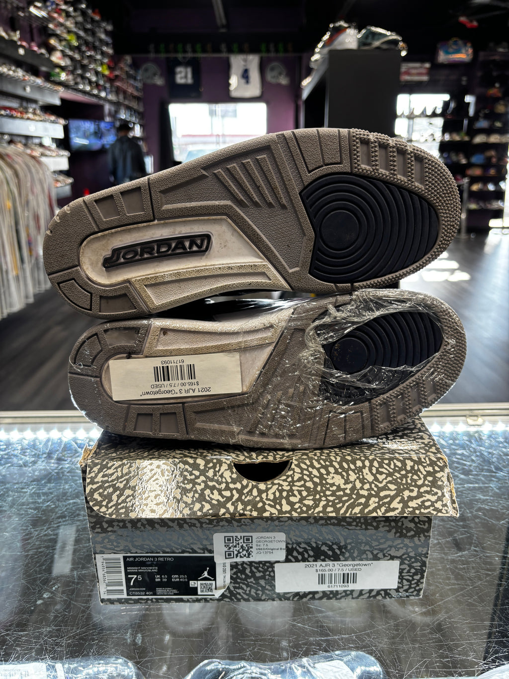 2021 Air Jordan Retro 3 "Georgetown"