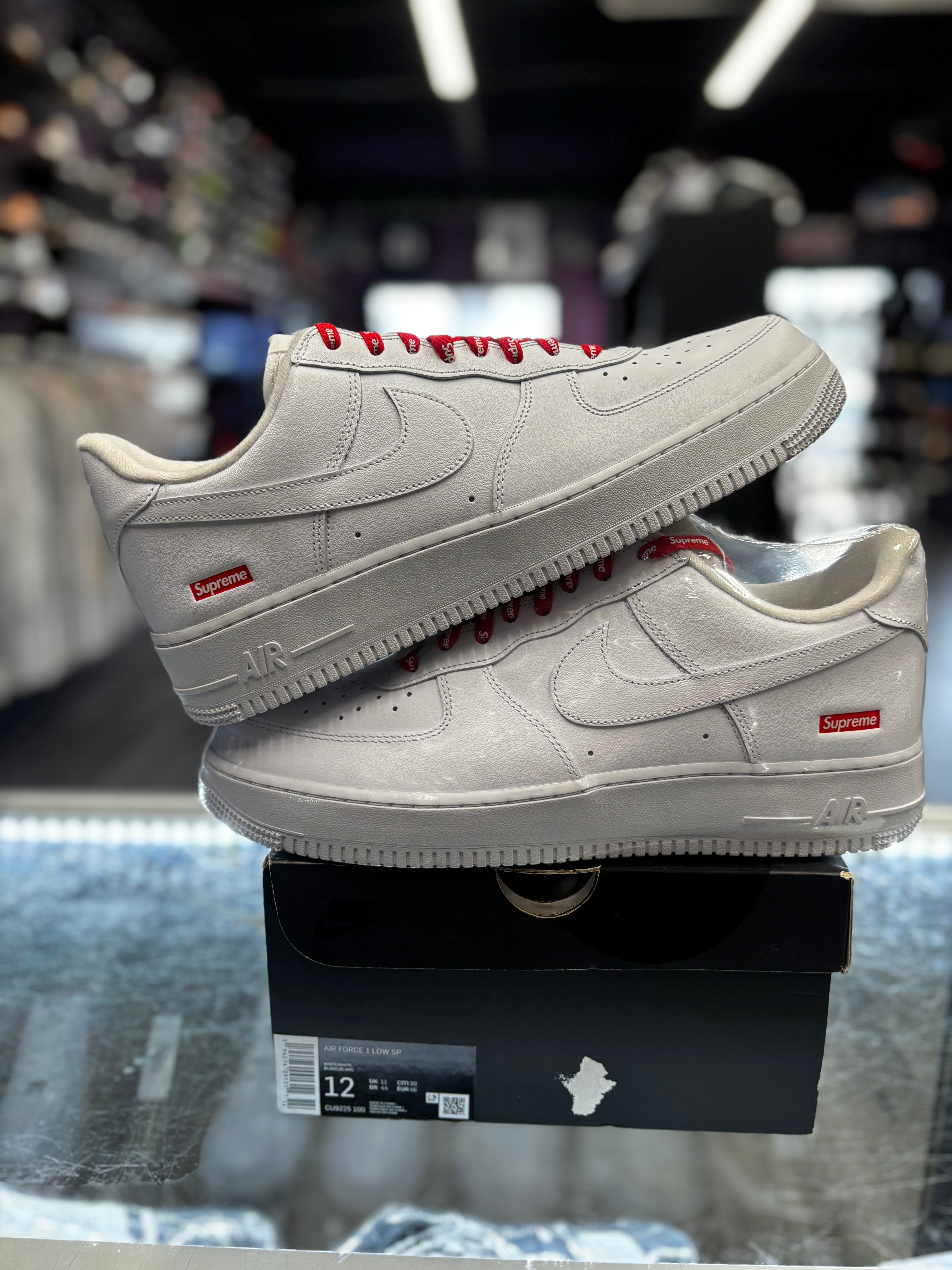 2020 Nike Air Force 1 Low "Supreme White"