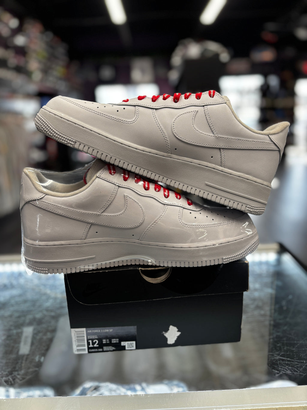 2020 Nike Air Force 1 Low "Supreme White"