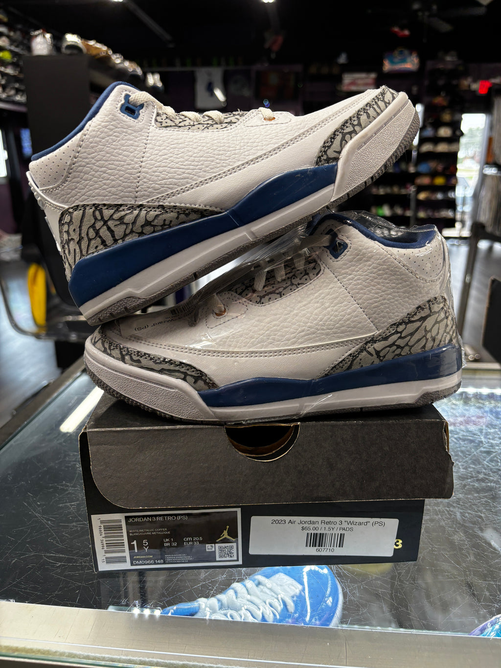 2023 Air Jordan Retro 3 "Wizard" (PS)