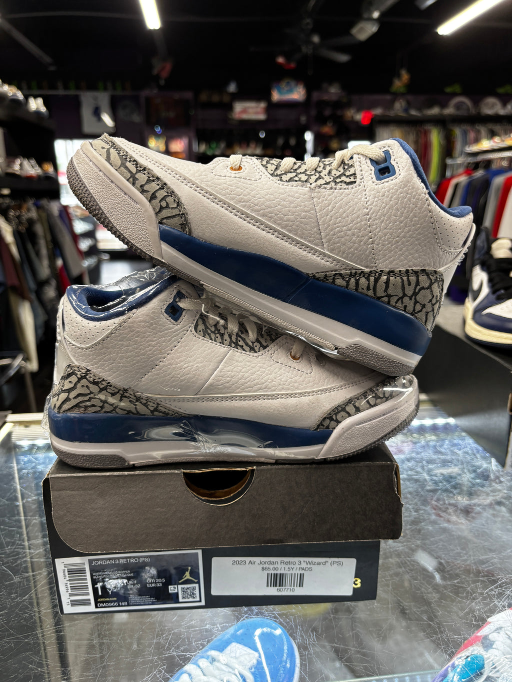 2023 Air Jordan Retro 3 "Wizard" (PS)
