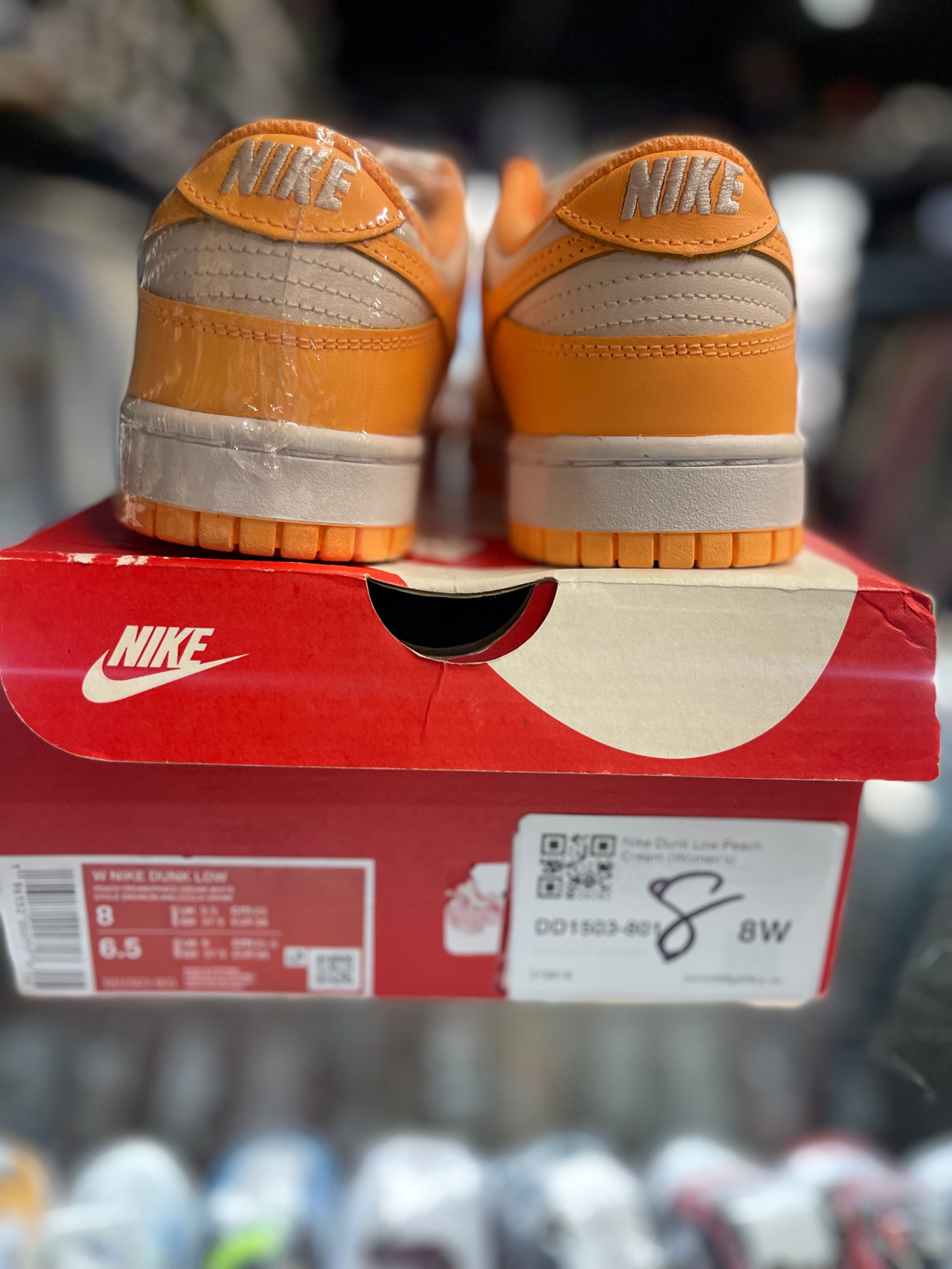 2022 Nike Dunk Low Peach Cream (W)