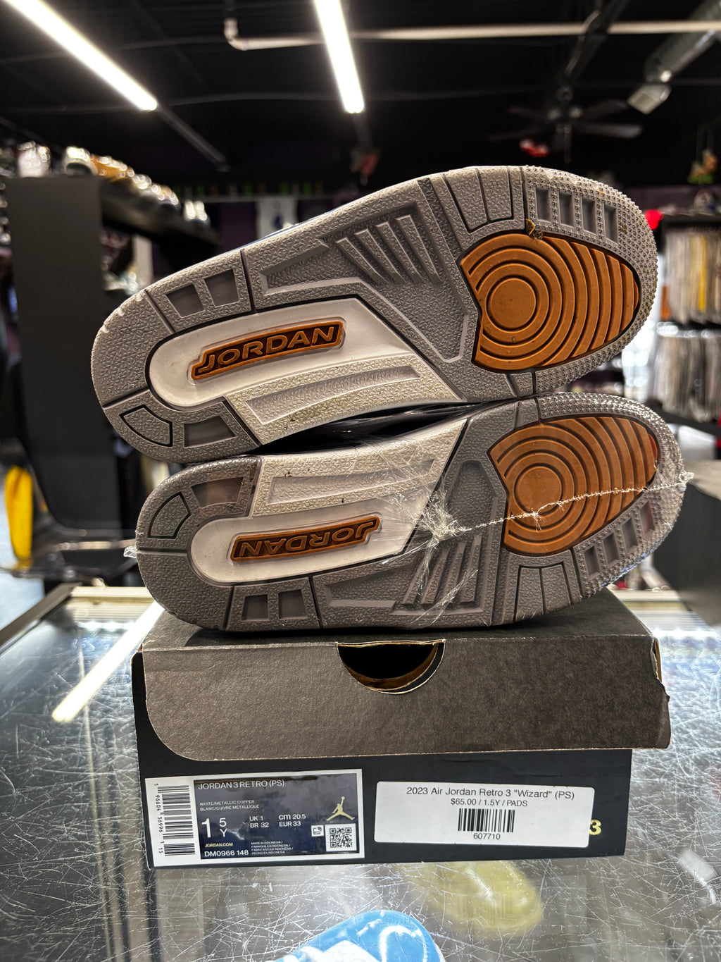 2023 Air Jordan Retro 3 "Wizard" (PS)