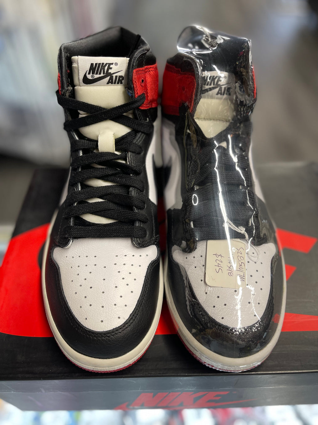 2019 AJR 1 High "Satin Black Toe" (W)