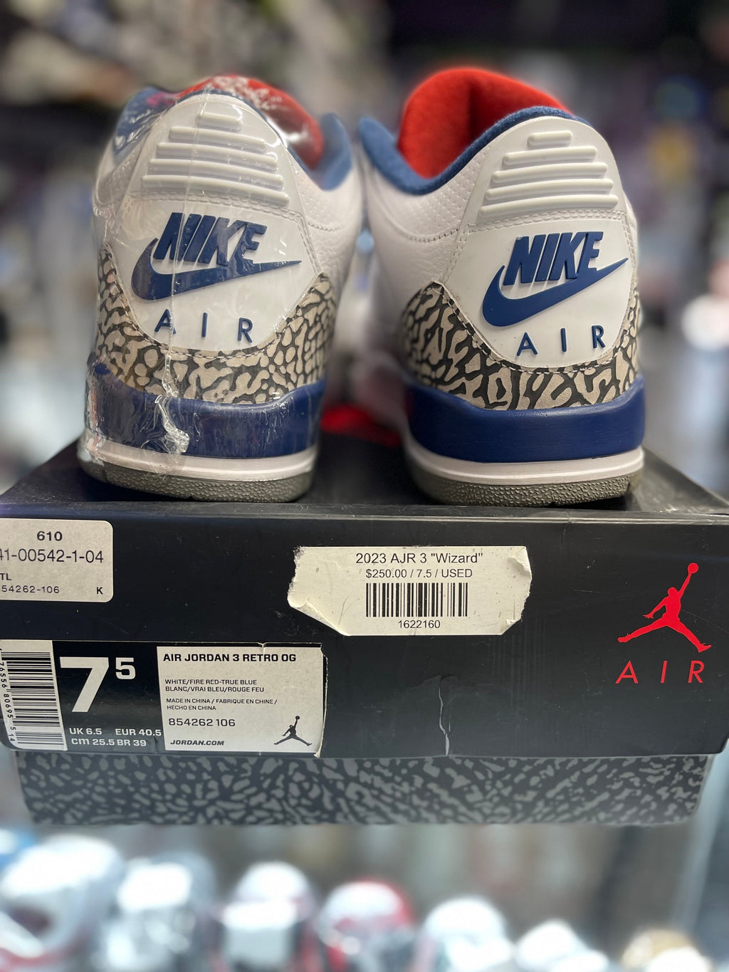 2016 Air Jordan Retro 3 "True Blue"