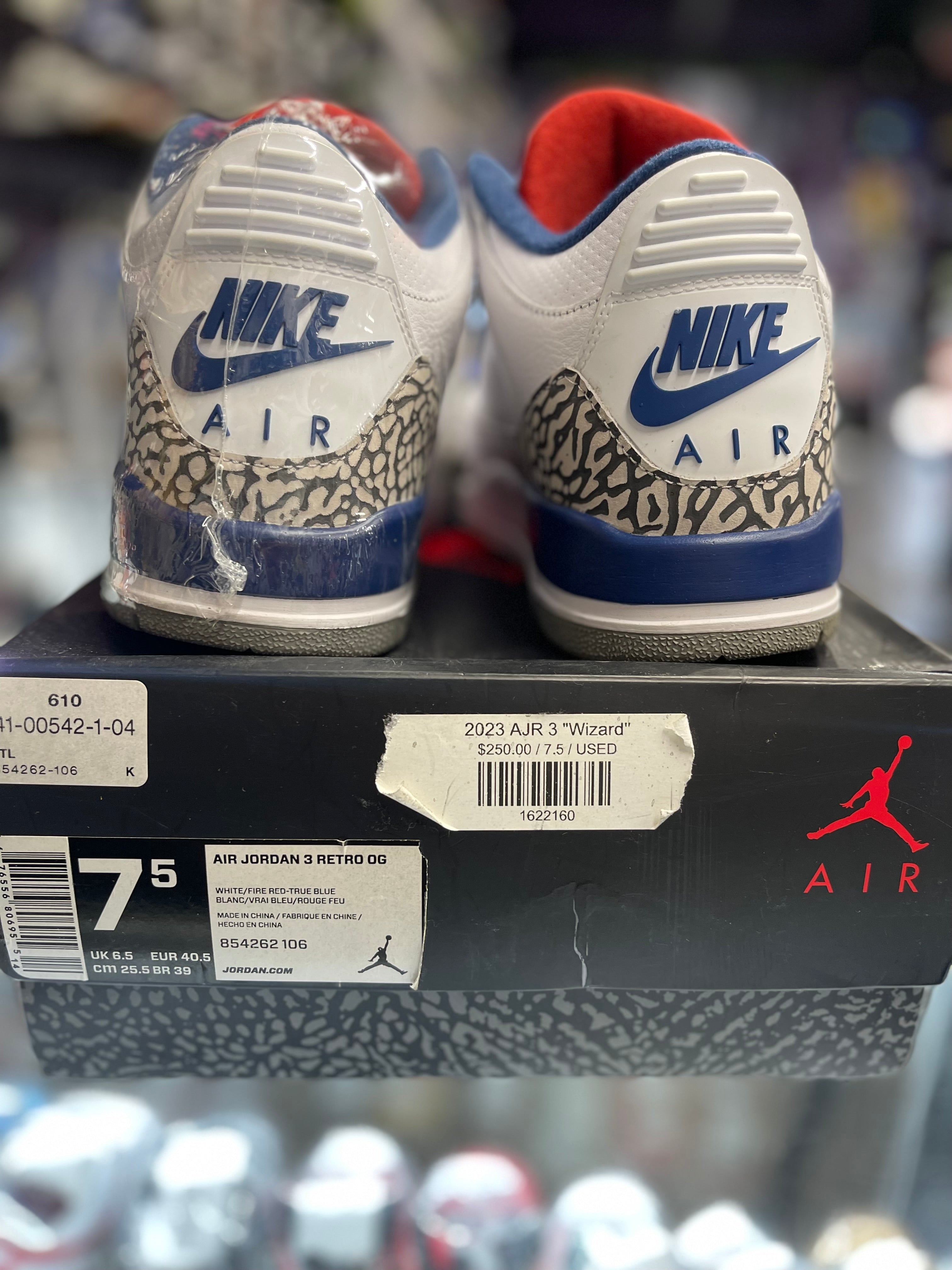 2016 Air Jordan Retro 3 "True Blue"
