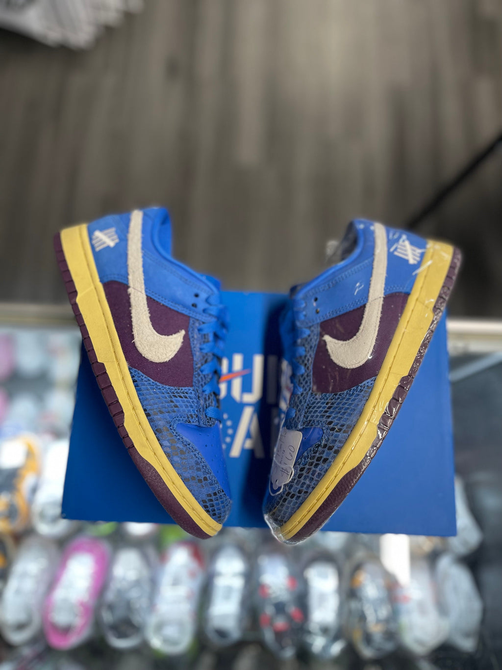 2021 Nike Dunk Low "Undefeated 5 On It Dunk vs. AF1"