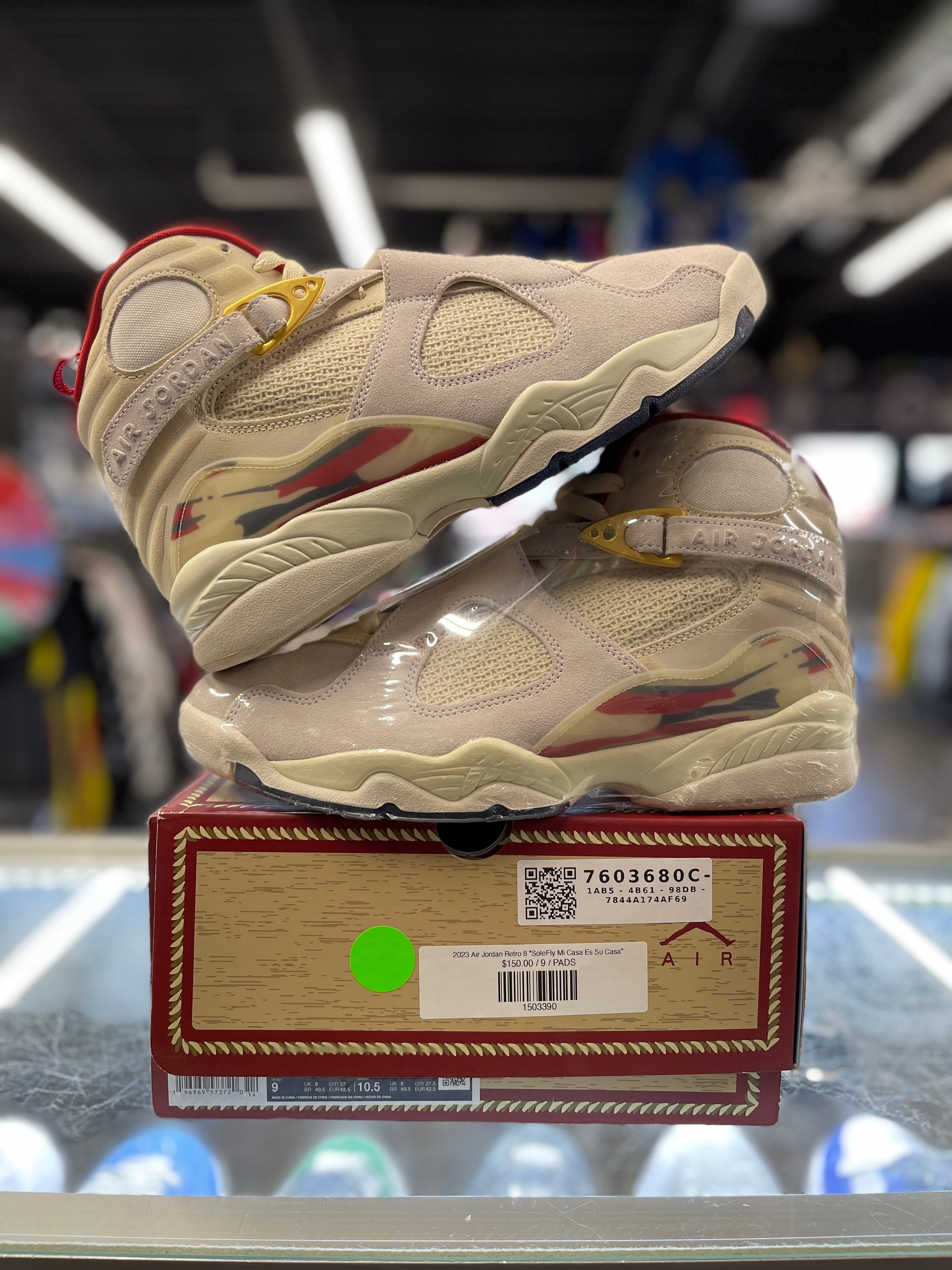 2023 Air Jordan Retro 8 "SoleFly Mi Casa Es Su Casa"