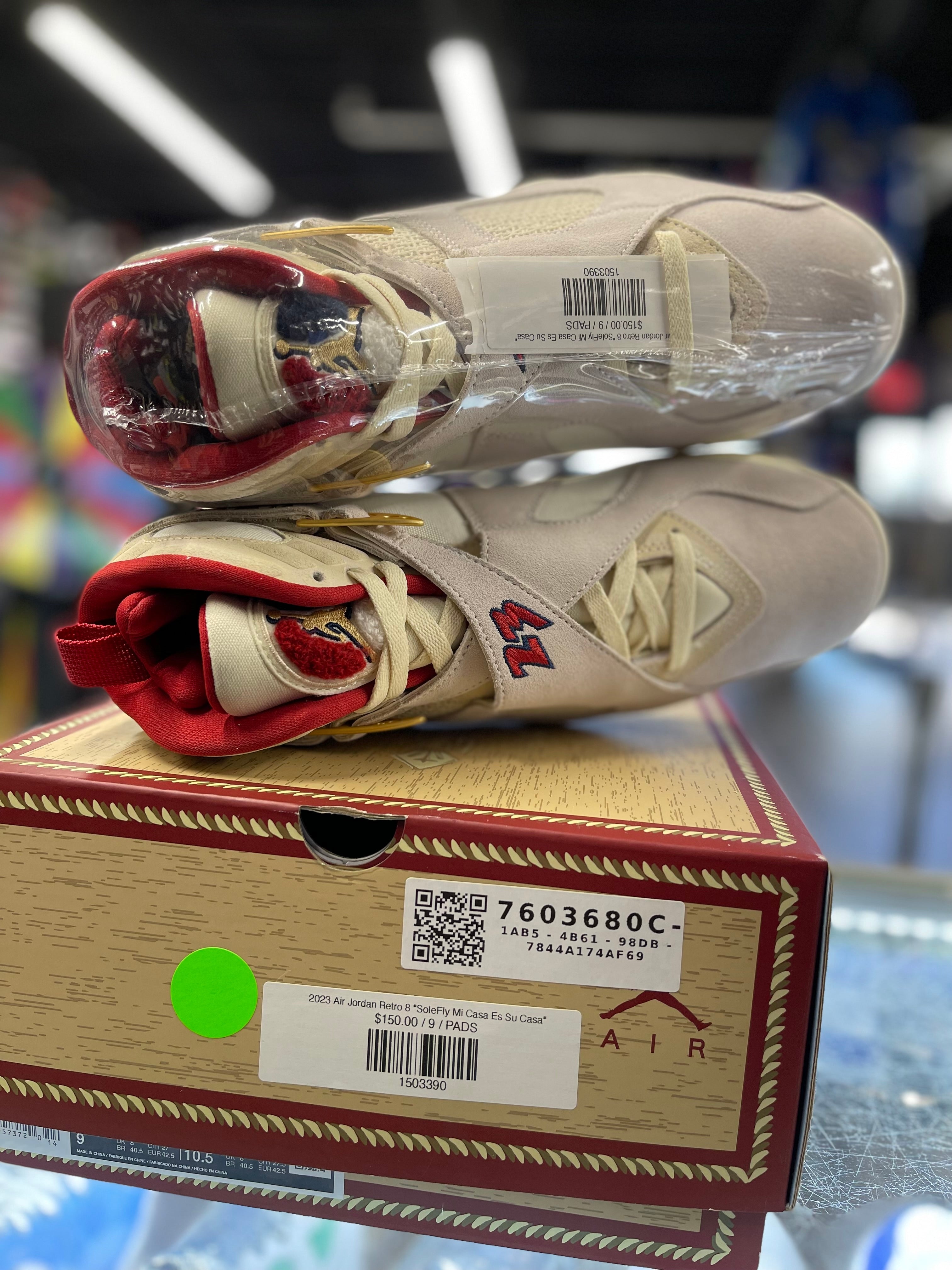 2023 Air Jordan Retro 8 "SoleFly Mi Casa Es Su Casa"