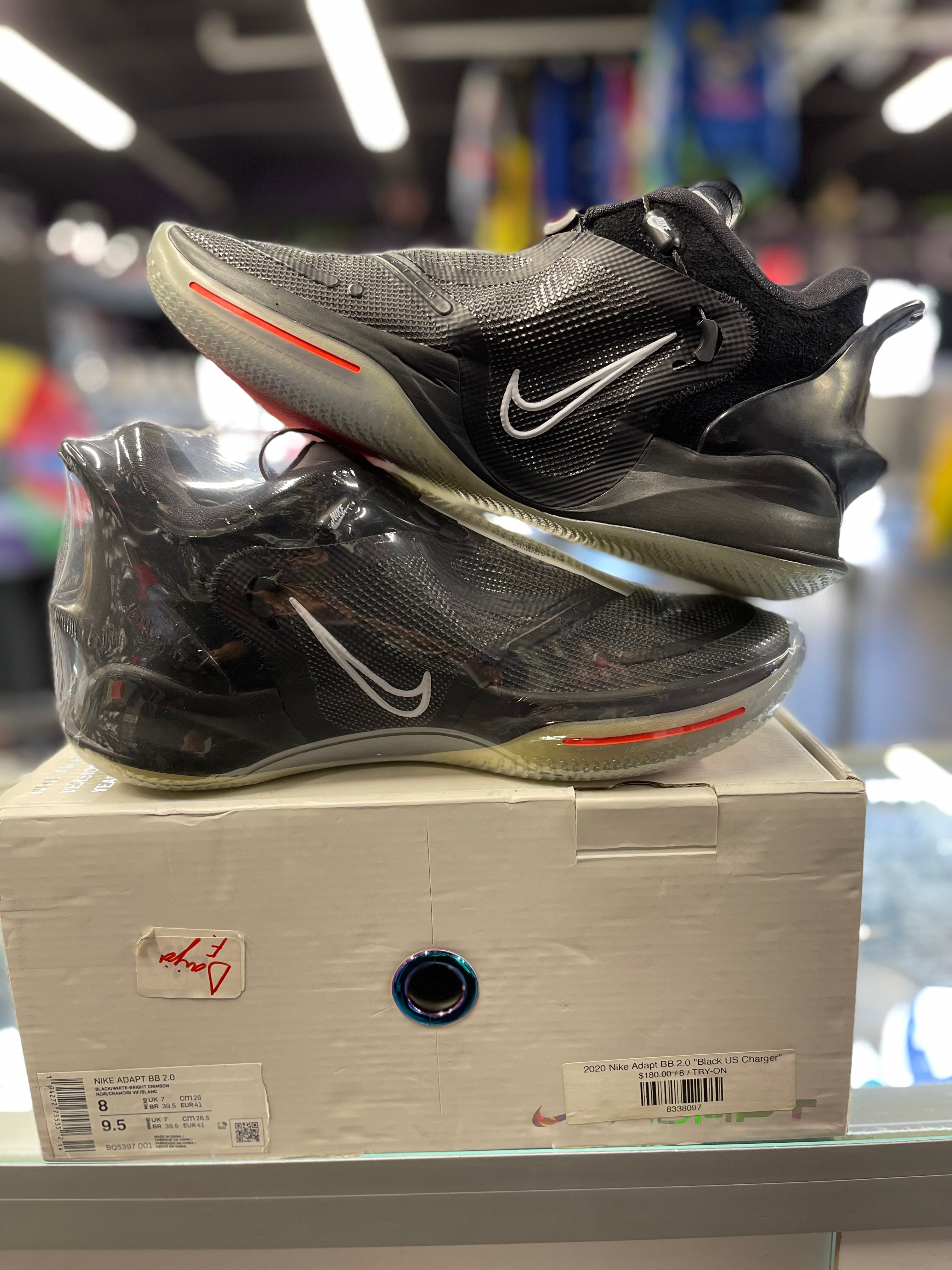 2020 Nike Adapt BB 2.0 "Black US Charger"