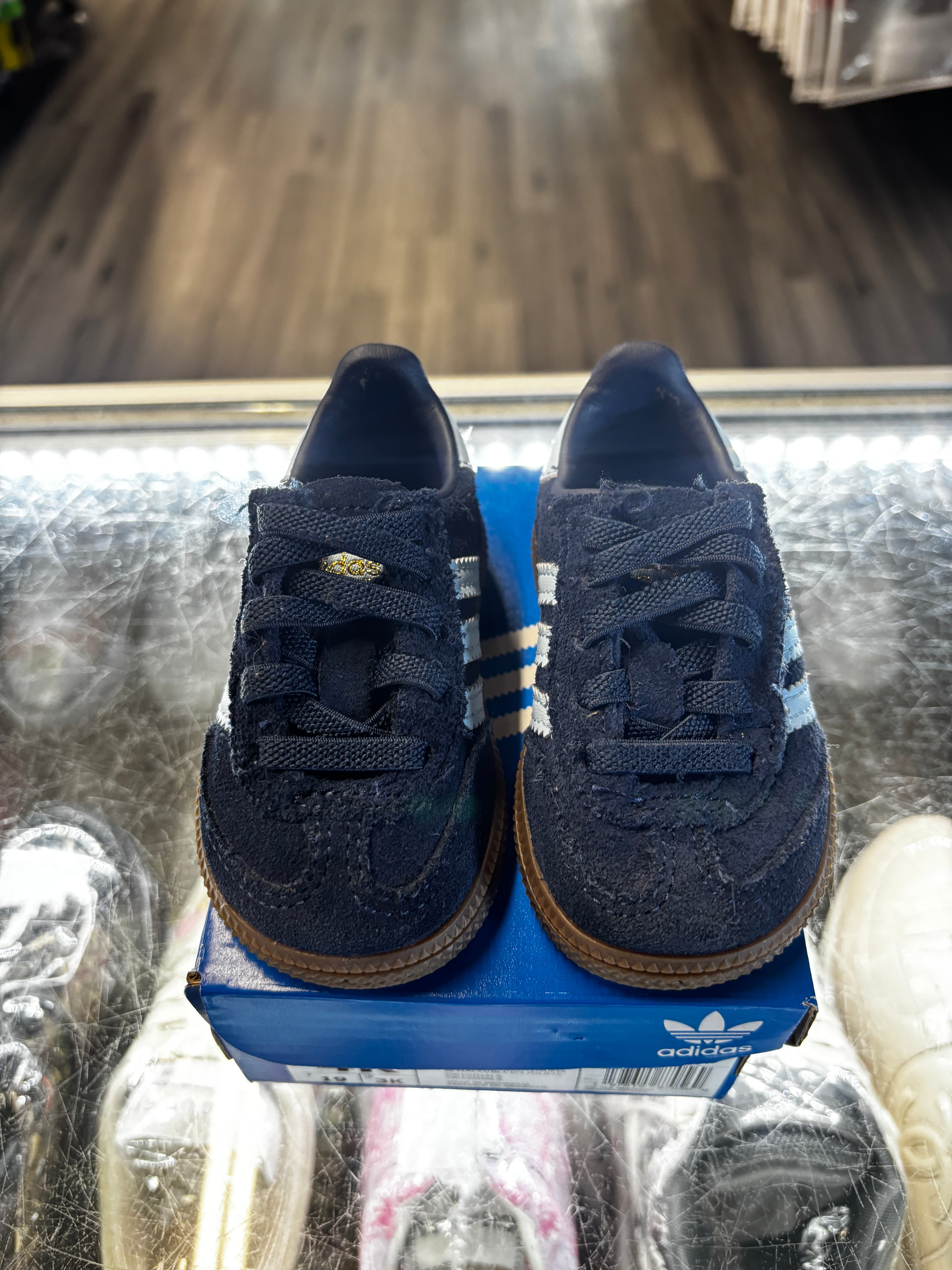 Adidas Handball Spezial Elastic "Collegiate Navy Clear Sky (TD)