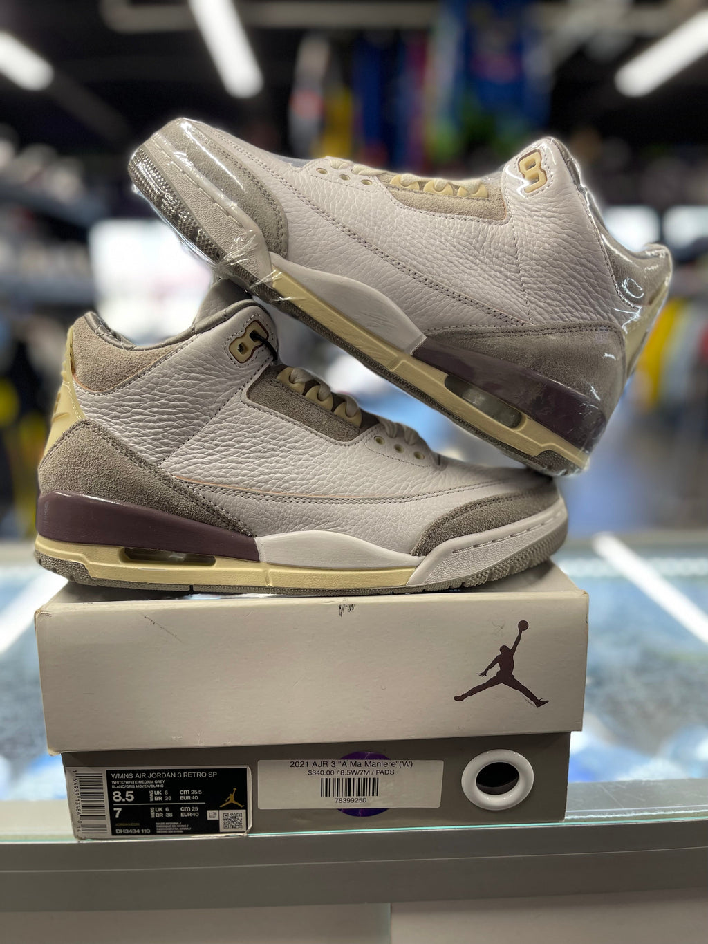 2021 Air Jordan Retro 3 "A Ma Maniere"(W)
