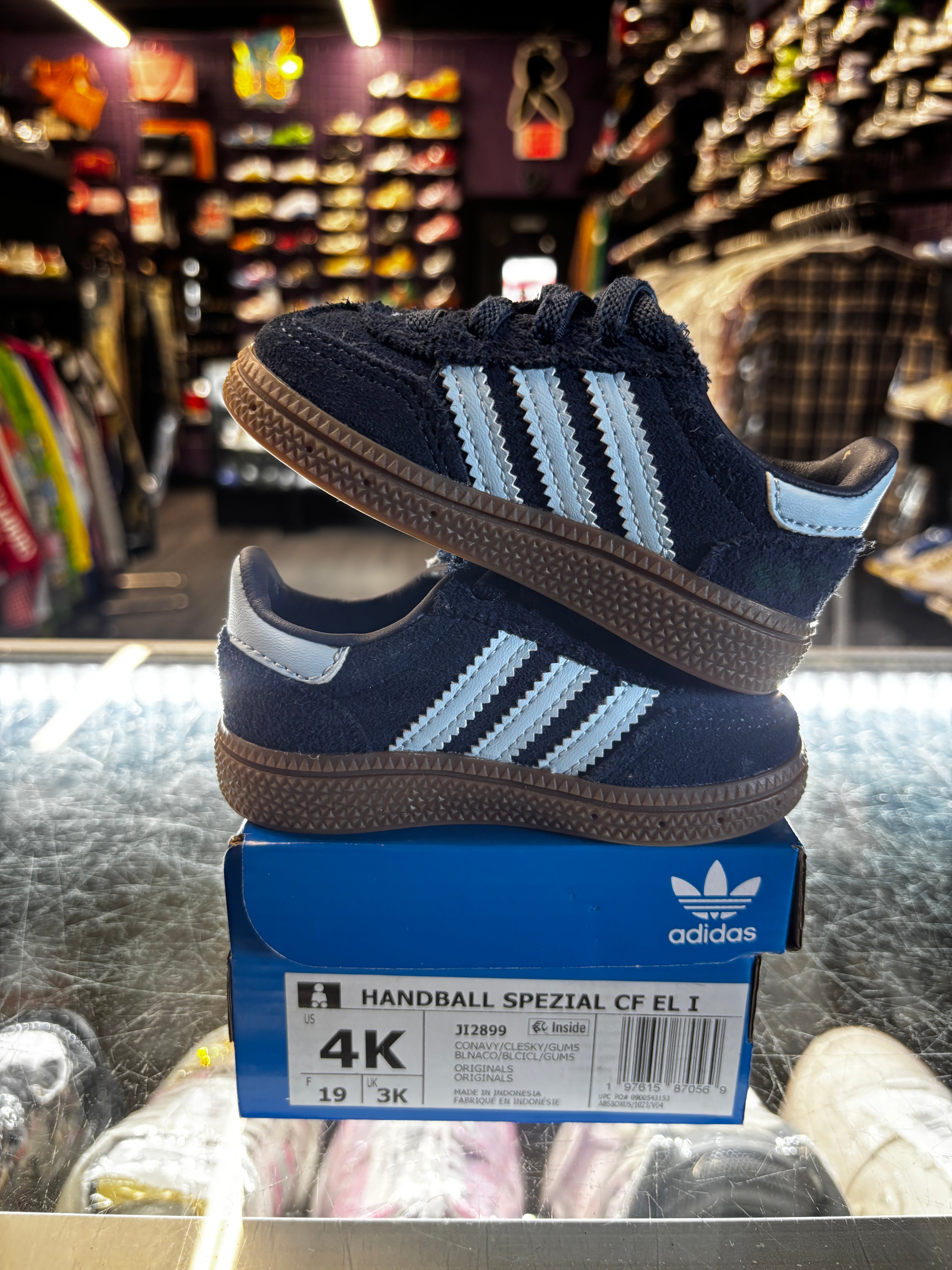 Adidas Handball Spezial Elastic "Collegiate Navy Clear Sky (TD)