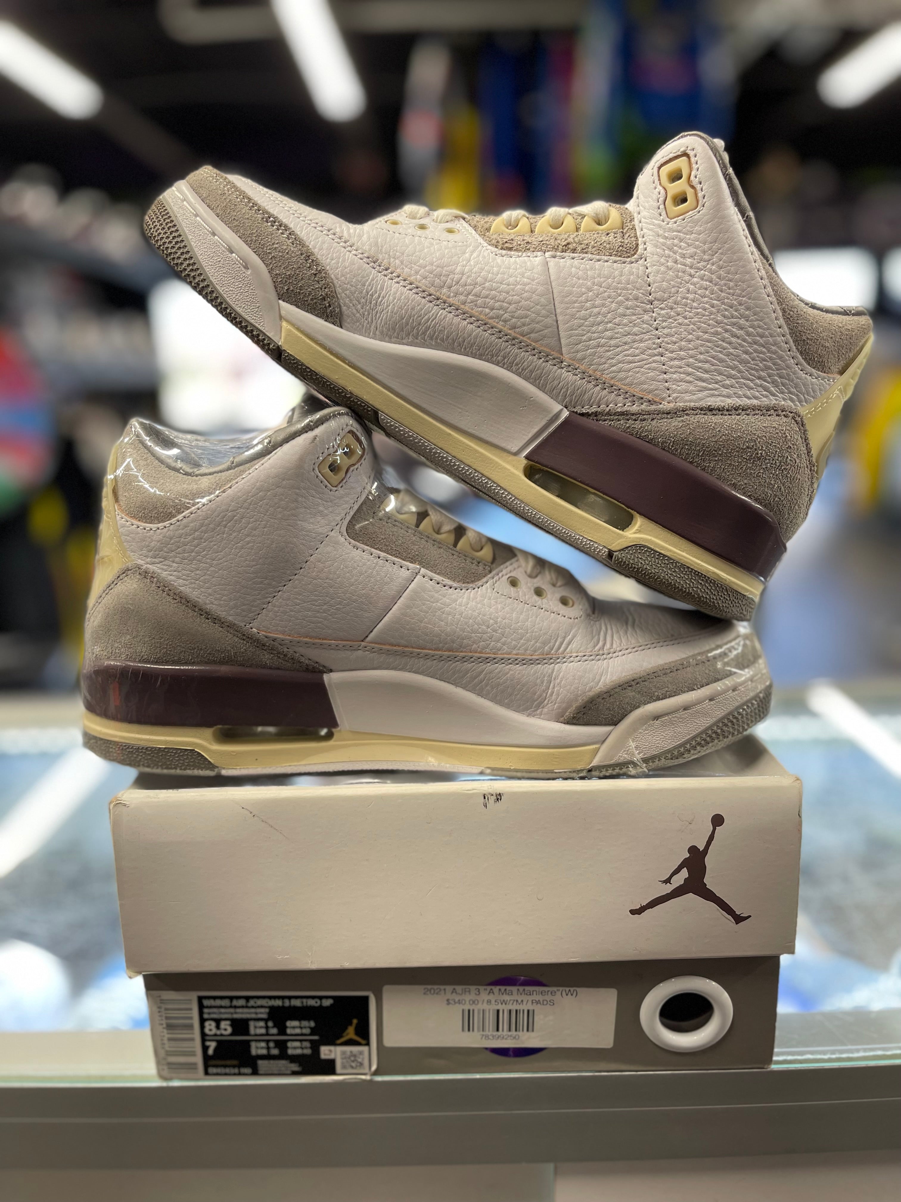 2021 Air Jordan Retro 3 "A Ma Maniere"(W)