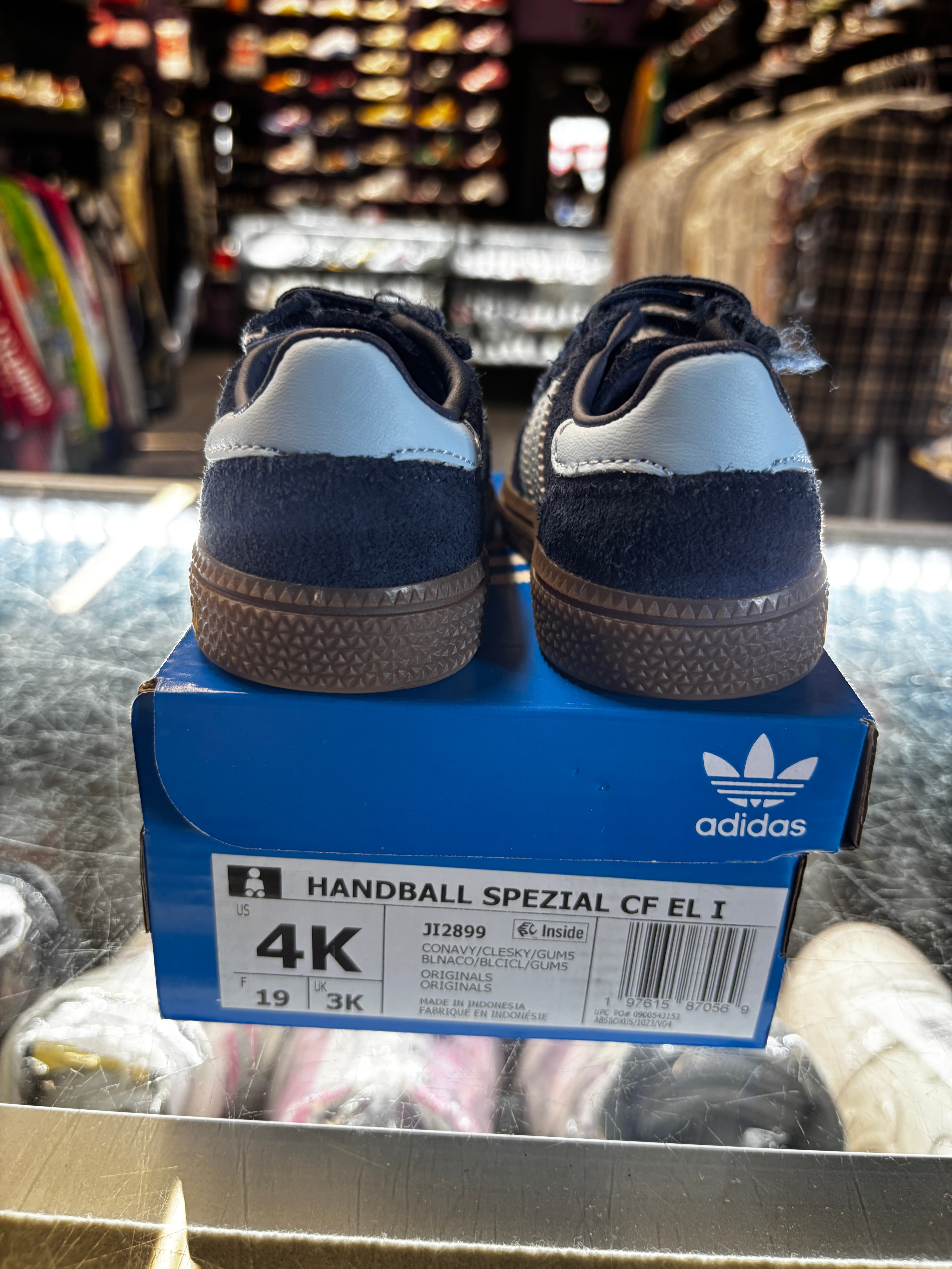 Adidas Handball Spezial Elastic "Collegiate Navy Clear Sky (TD)