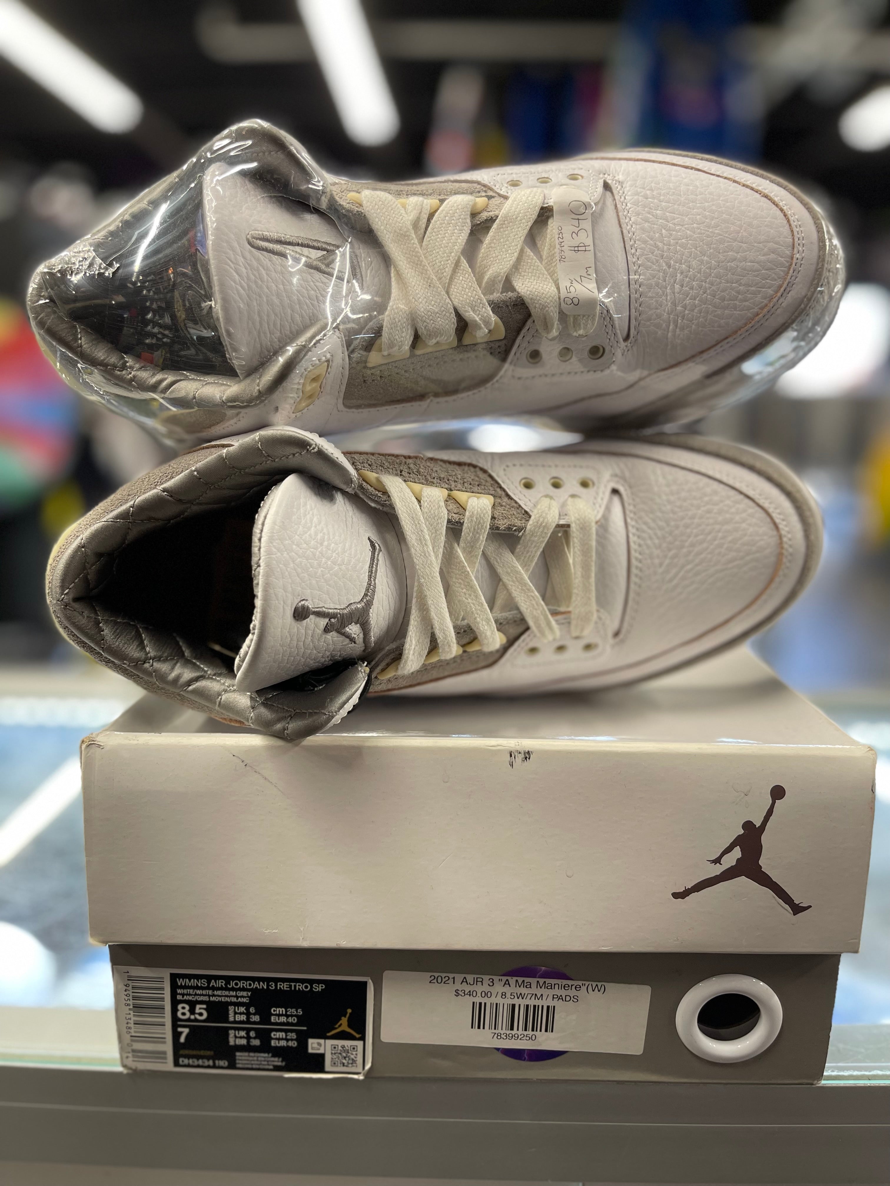 2021 Air Jordan Retro 3 "A Ma Maniere"(W)