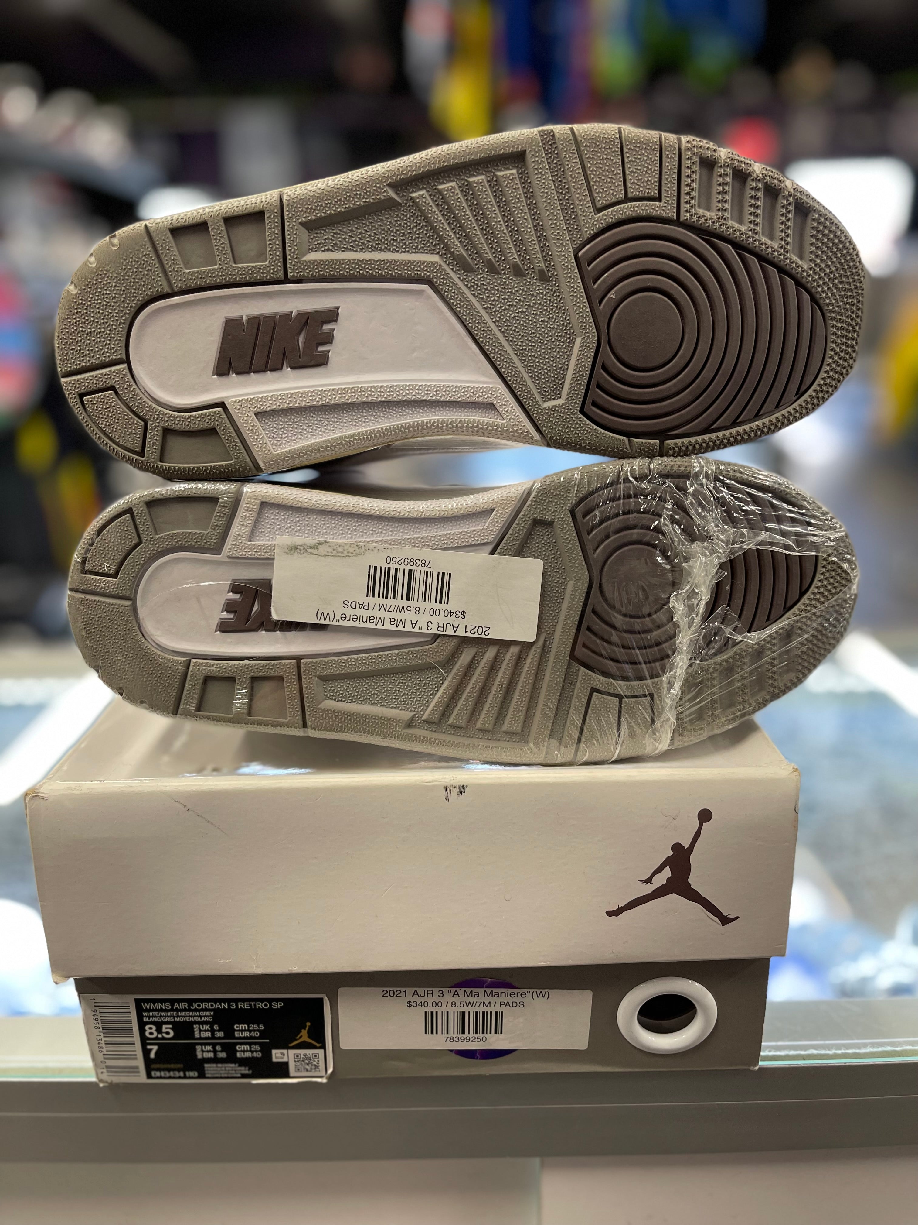 2021 Air Jordan Retro 3 "A Ma Maniere"(W)