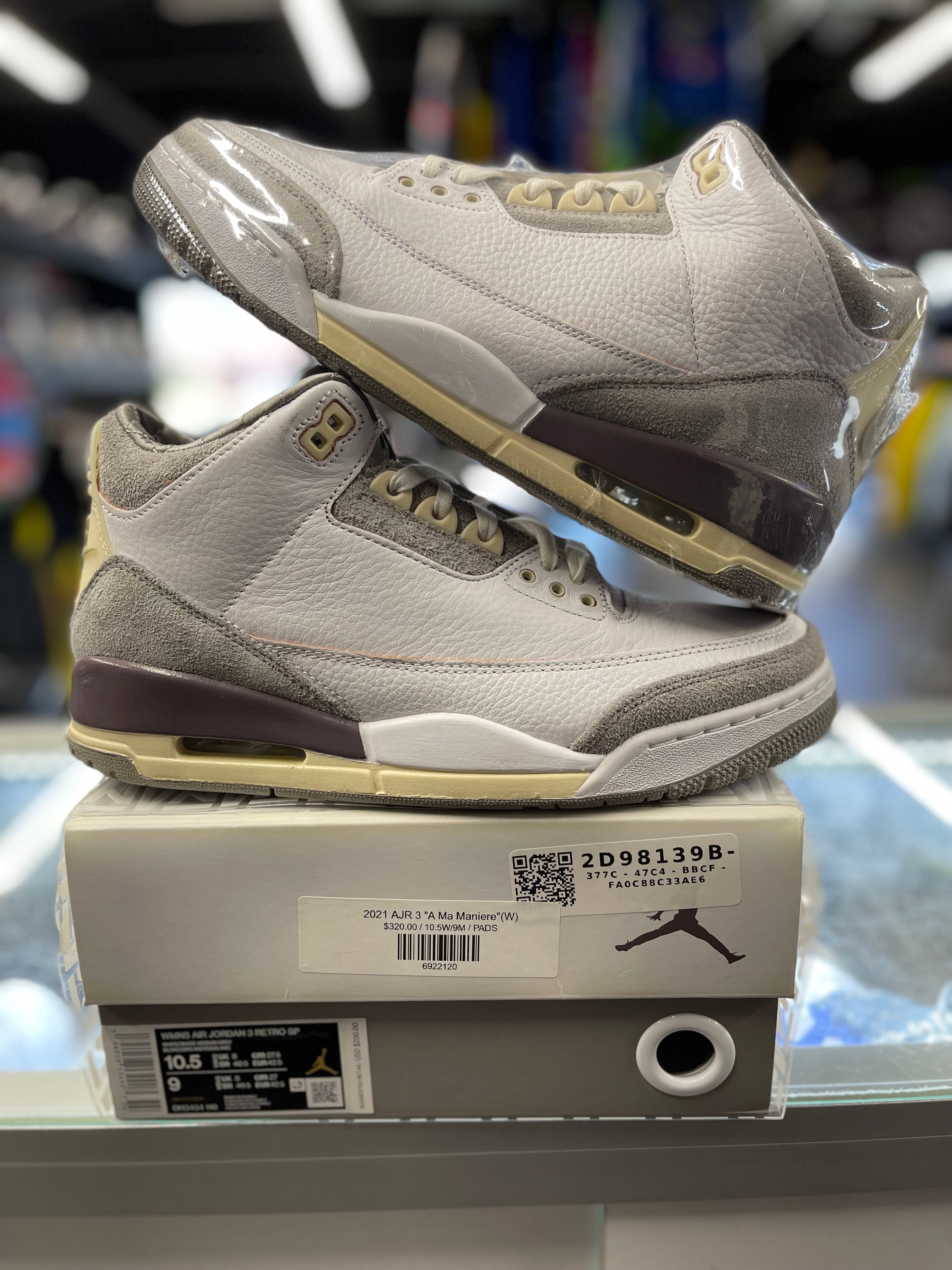 2021 Air Jordan Retro 3 "A Ma Maniere"(W)