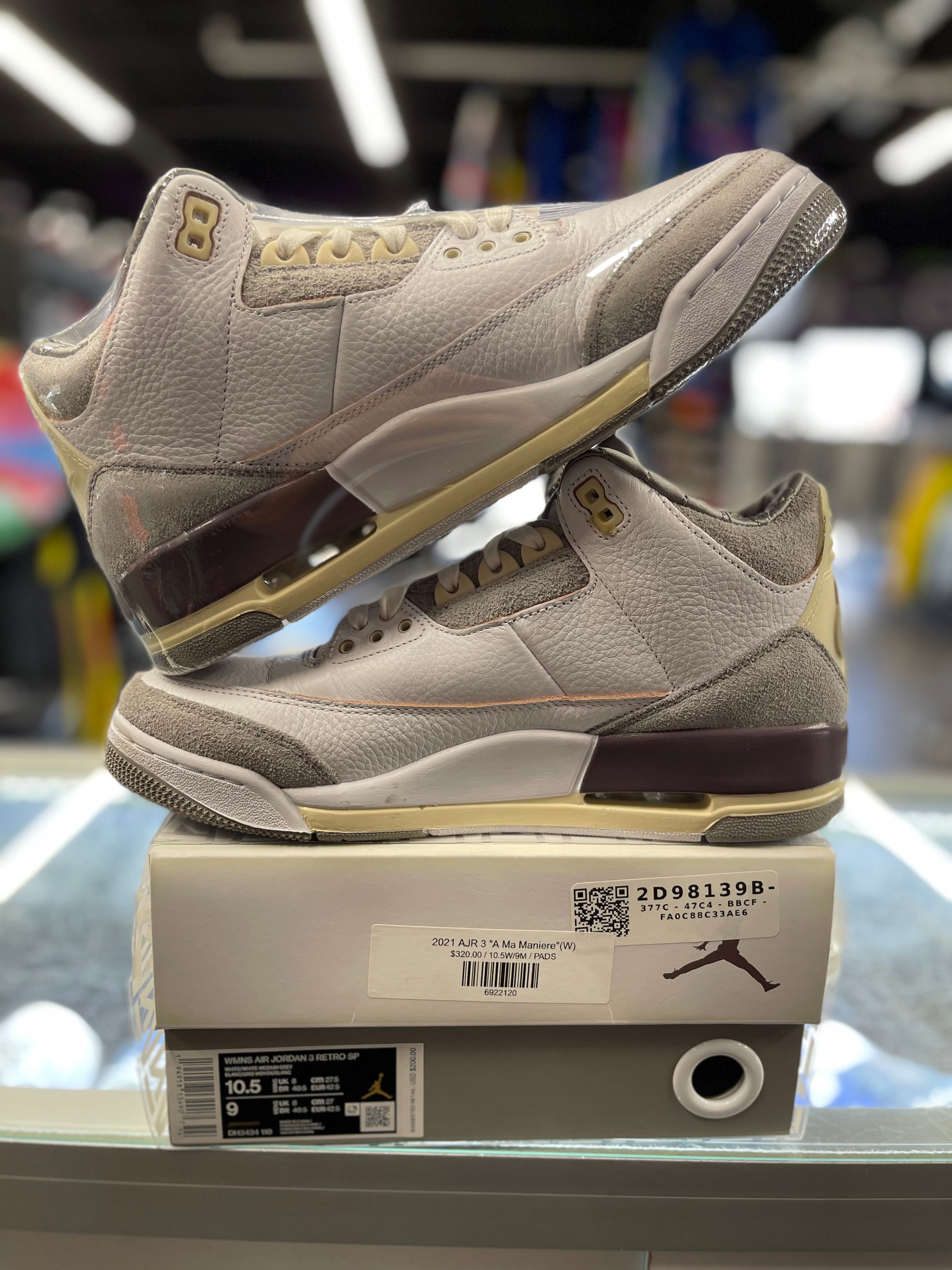 2021 Air Jordan Retro 3 "A Ma Maniere"(W)