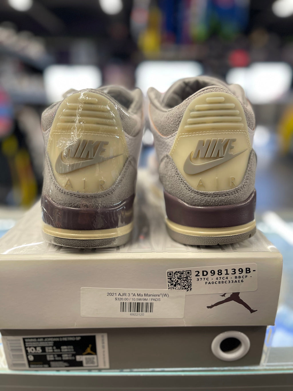 2021 Air Jordan Retro 3 "A Ma Maniere"(W)