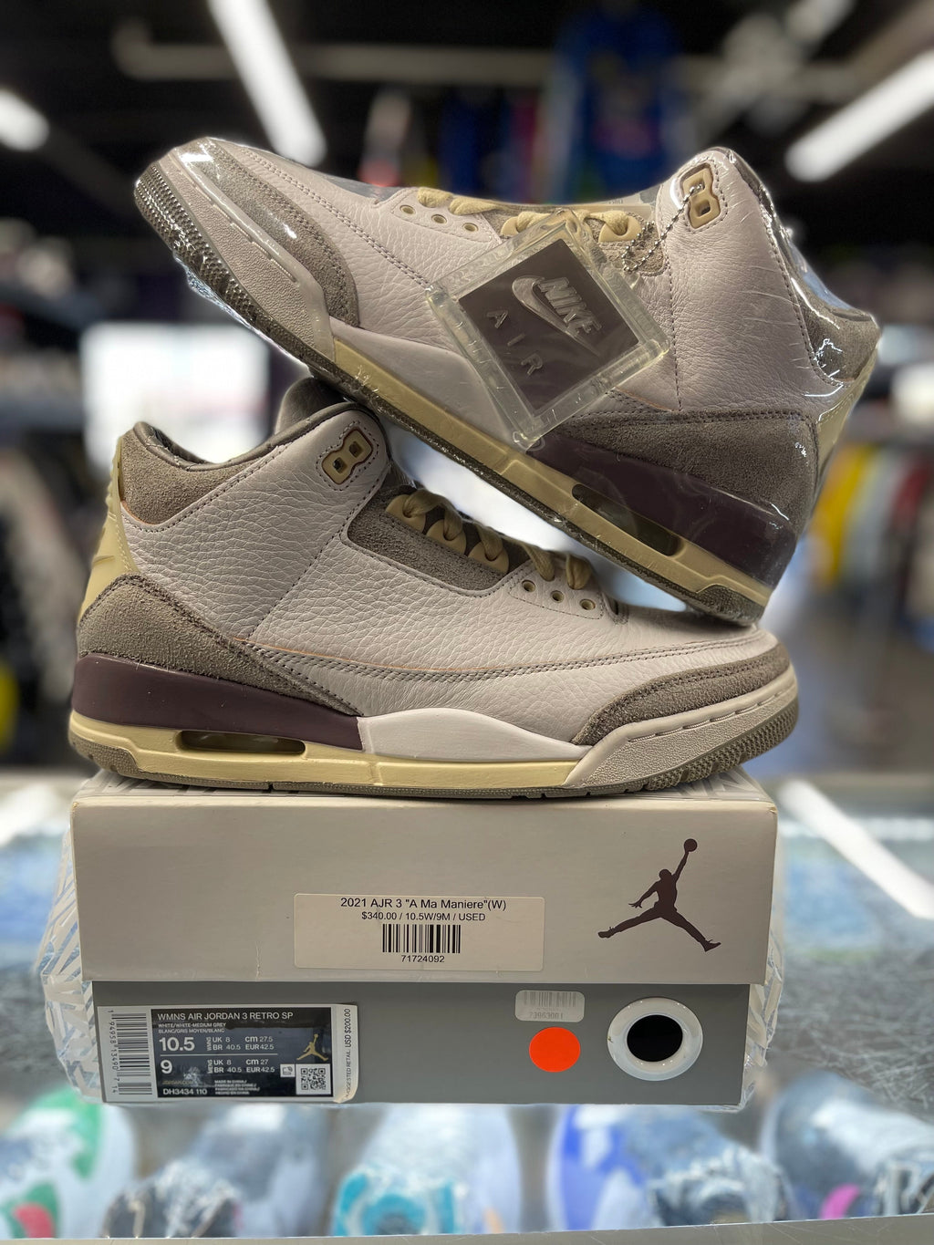 2021 Air Jordan Retro 3 "A Ma Maniere"(W)