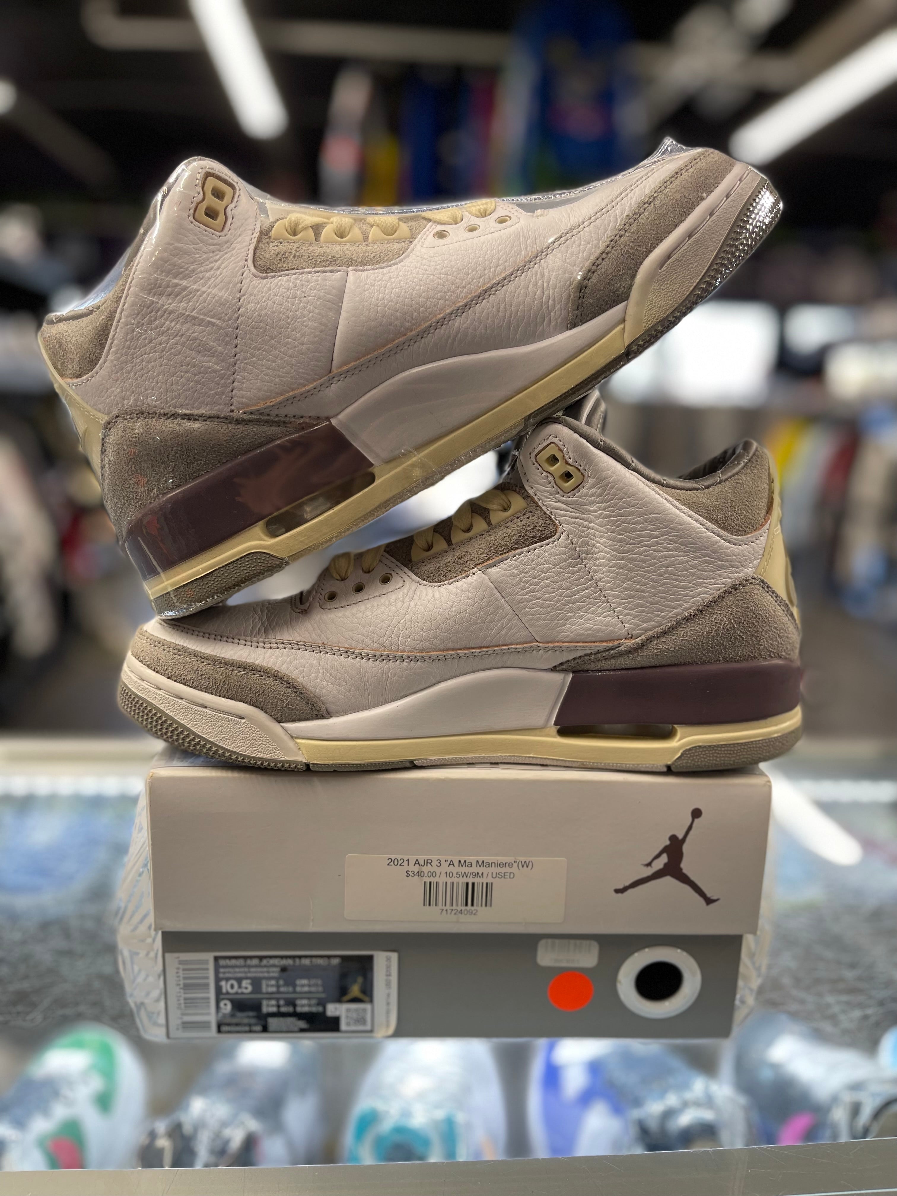 2021 Air Jordan Retro 3 "A Ma Maniere"(W)