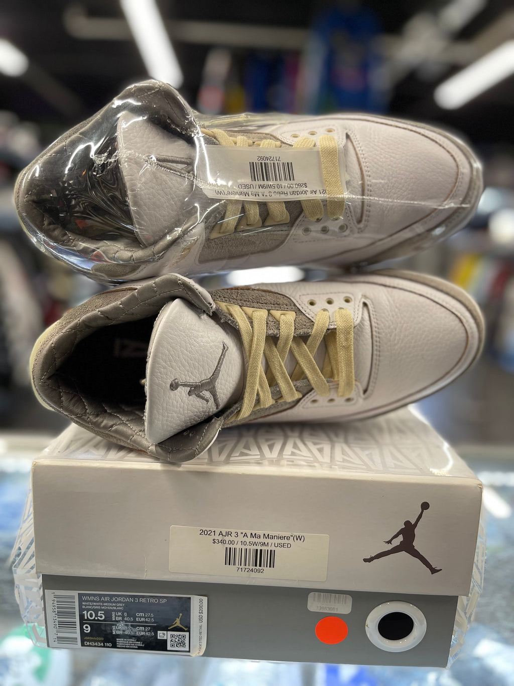 2021 Air Jordan Retro 3 "A Ma Maniere"(W)