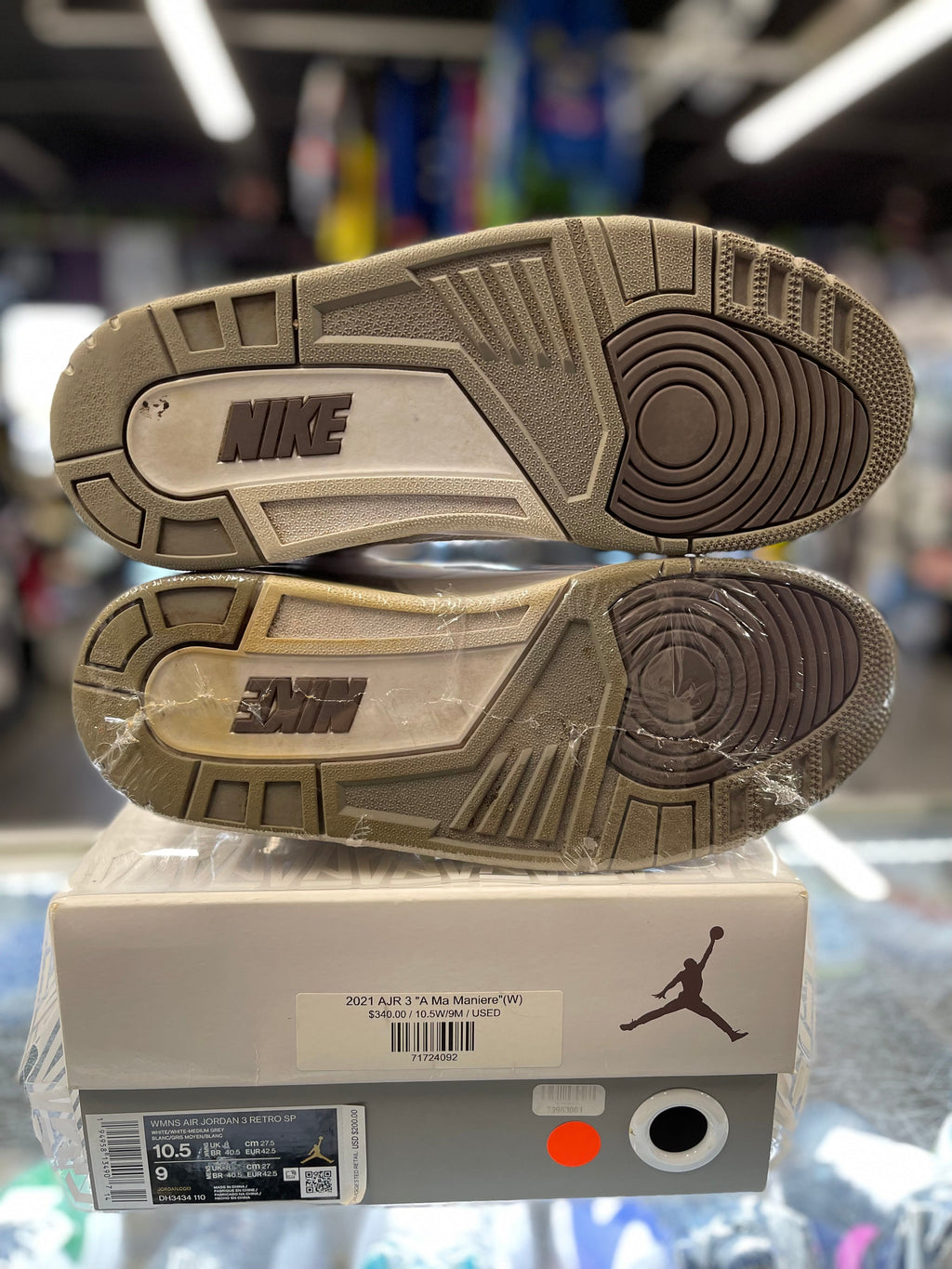 2021 Air Jordan Retro 3 "A Ma Maniere"(W)