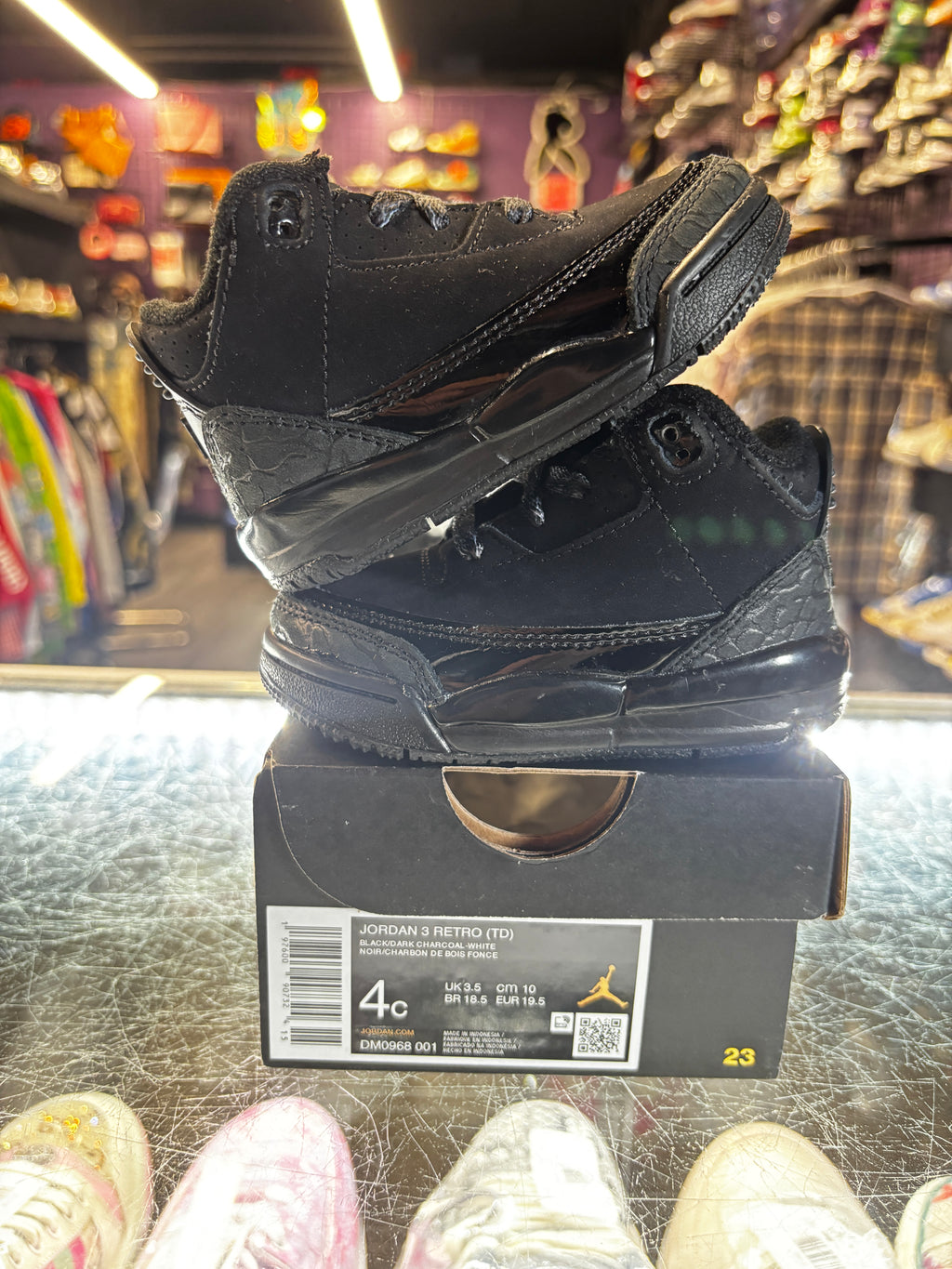 2025 Air Jordan Retro 3 "Black Cat" (TD)