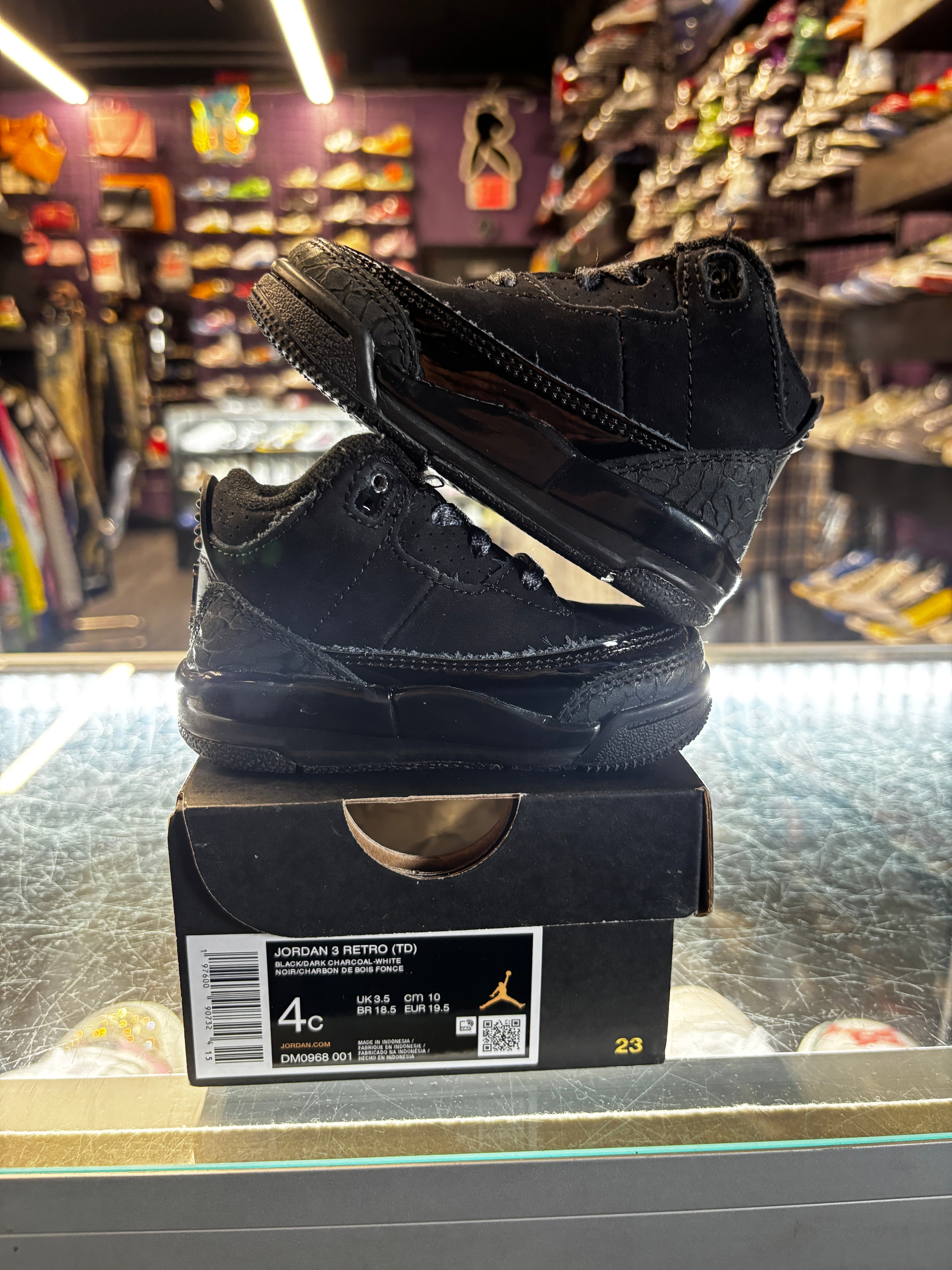 2025 Air Jordan Retro 3 "Black Cat" (TD)