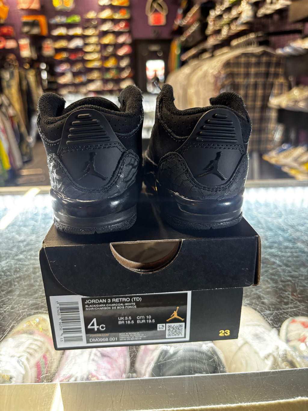 2025 Air Jordan Retro 3 "Black Cat" (TD)