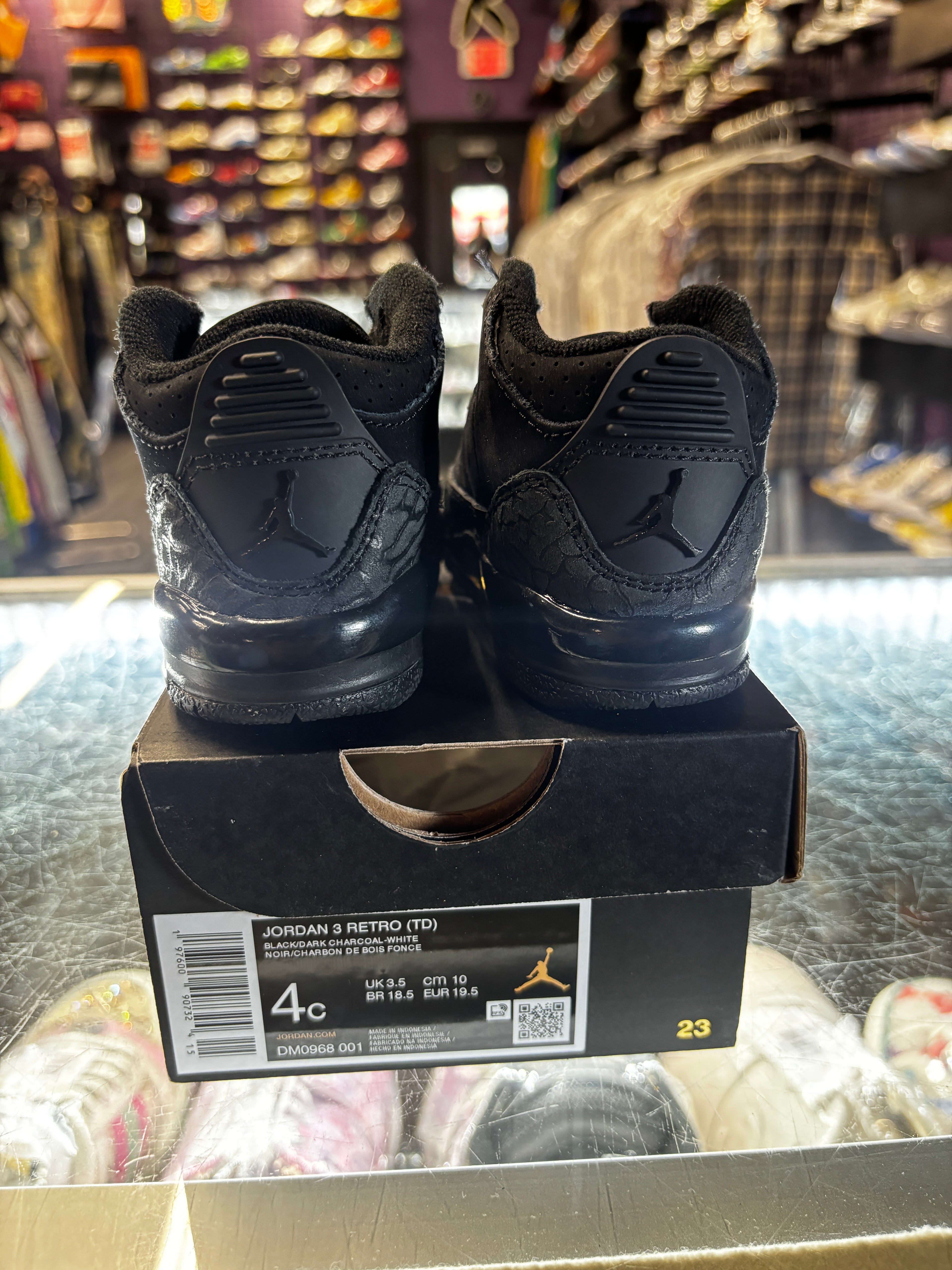2025 Air Jordan Retro 3 "Black Cat" (TD)