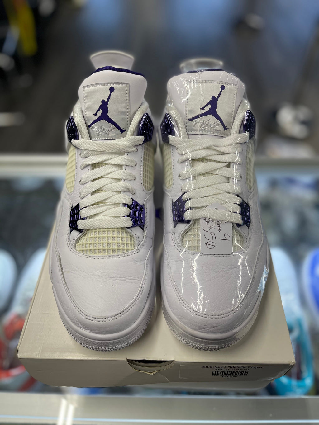 2020 Air Jordan Retro 4 "Metallic Purple"