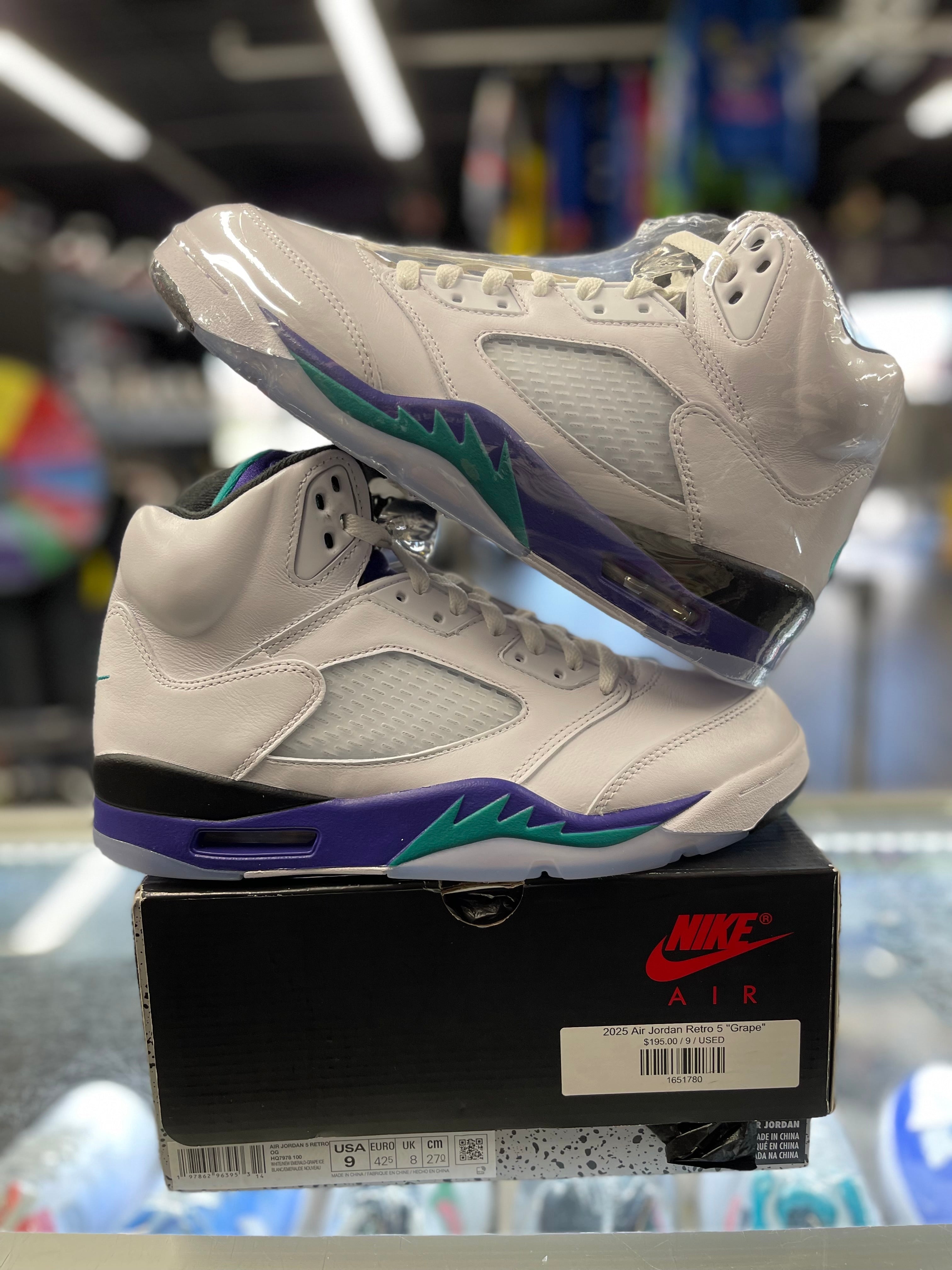 2025 Air Jordan Retro 5 "Grape"
