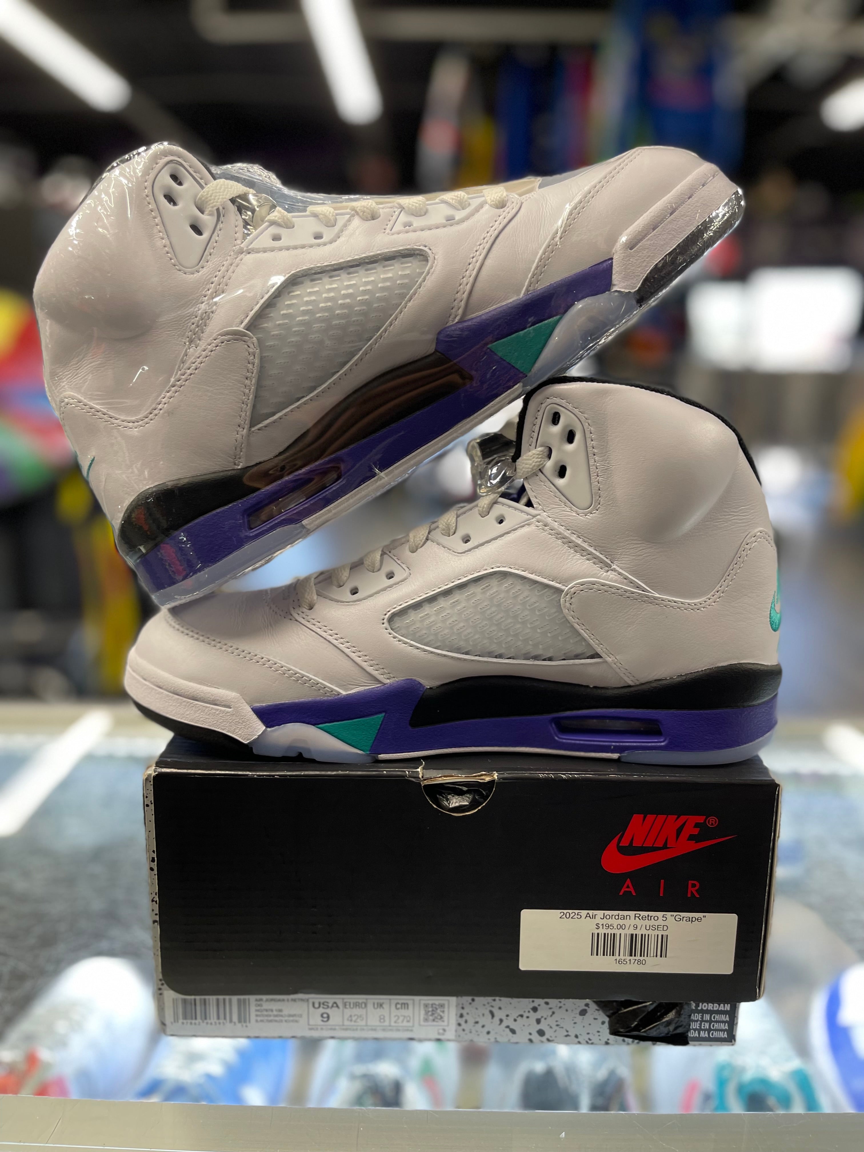2025 Air Jordan Retro 5 "Grape"