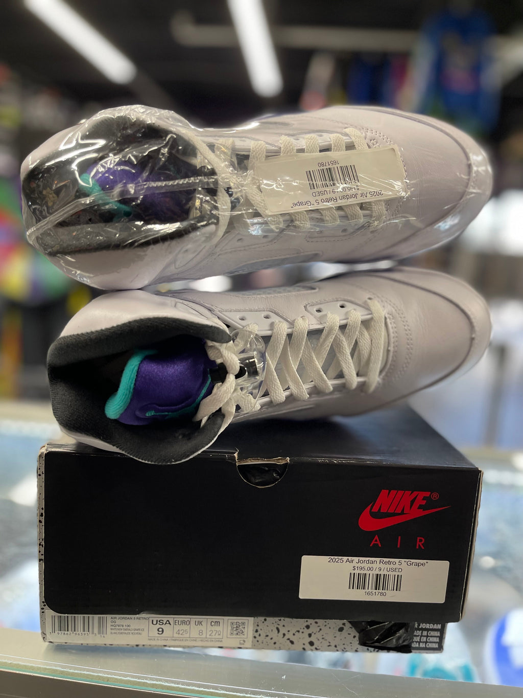 2025 Air Jordan Retro 5 "Grape"