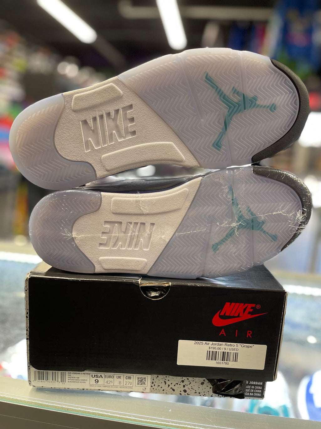 2025 Air Jordan Retro 5 "Grape"
