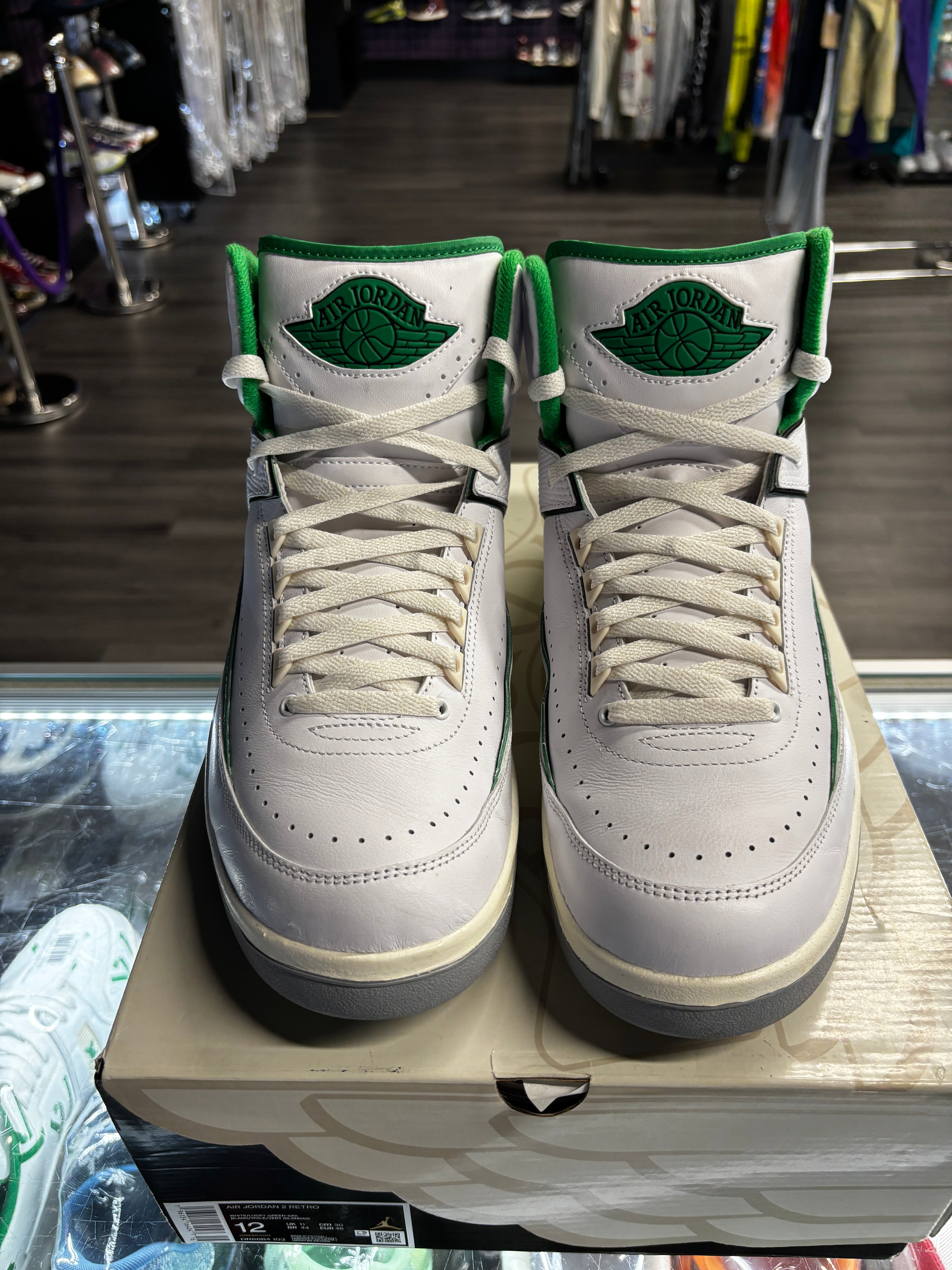 2023 Air Jordan Retro 2 Lucky Green"